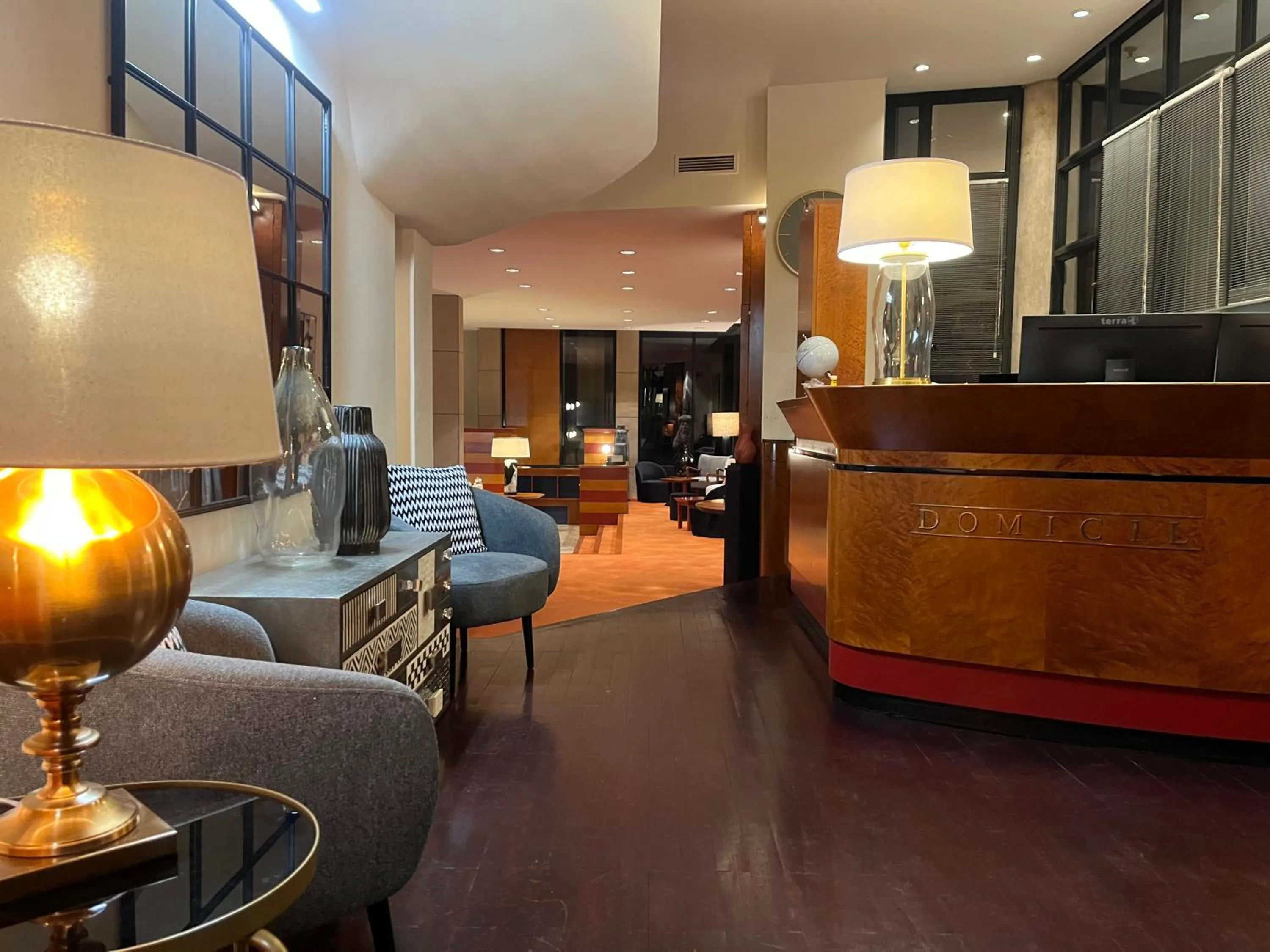 Lobby or reception in Domicil Hotel Bonn