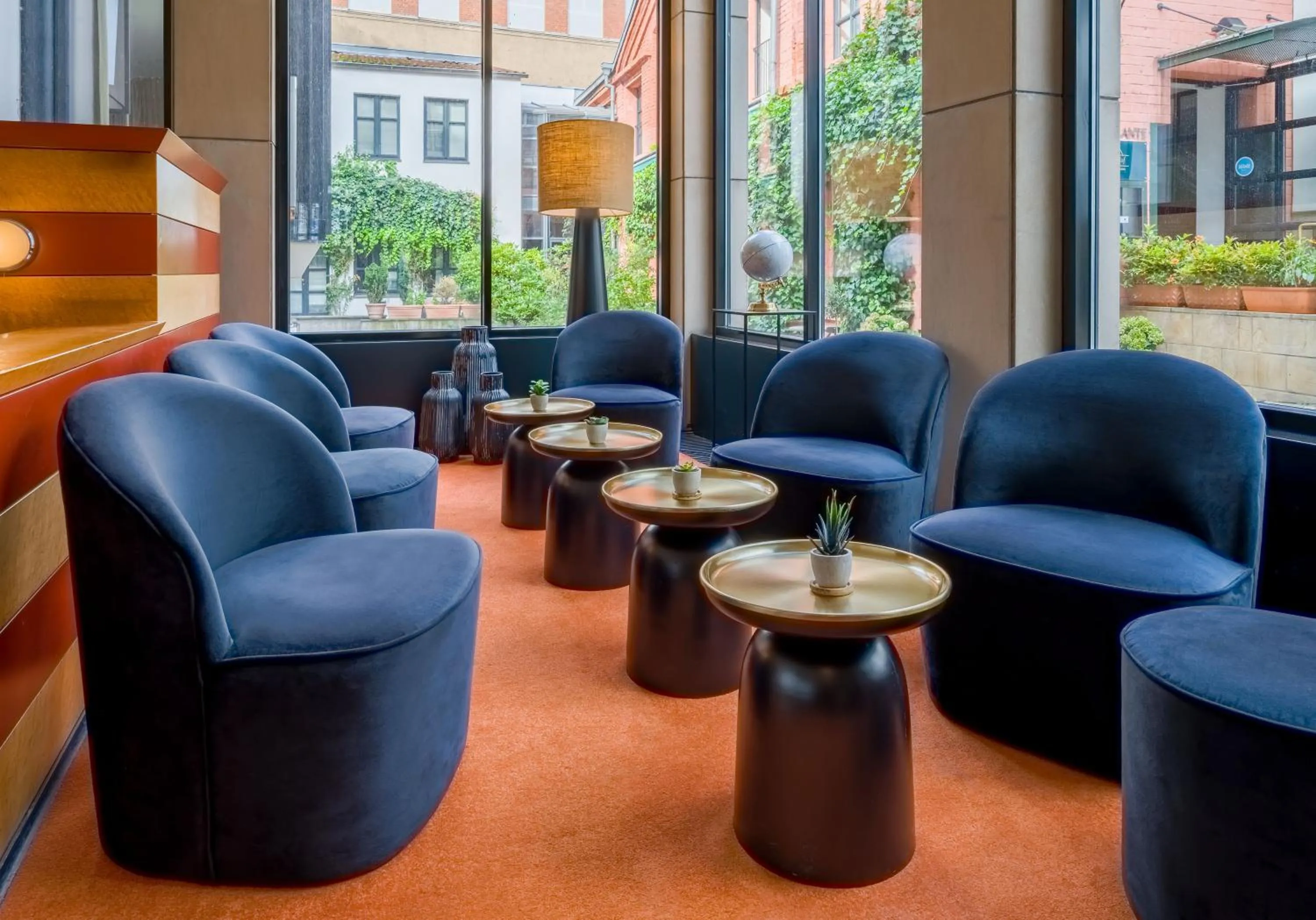 Lobby or reception in Domicil Hotel Bonn