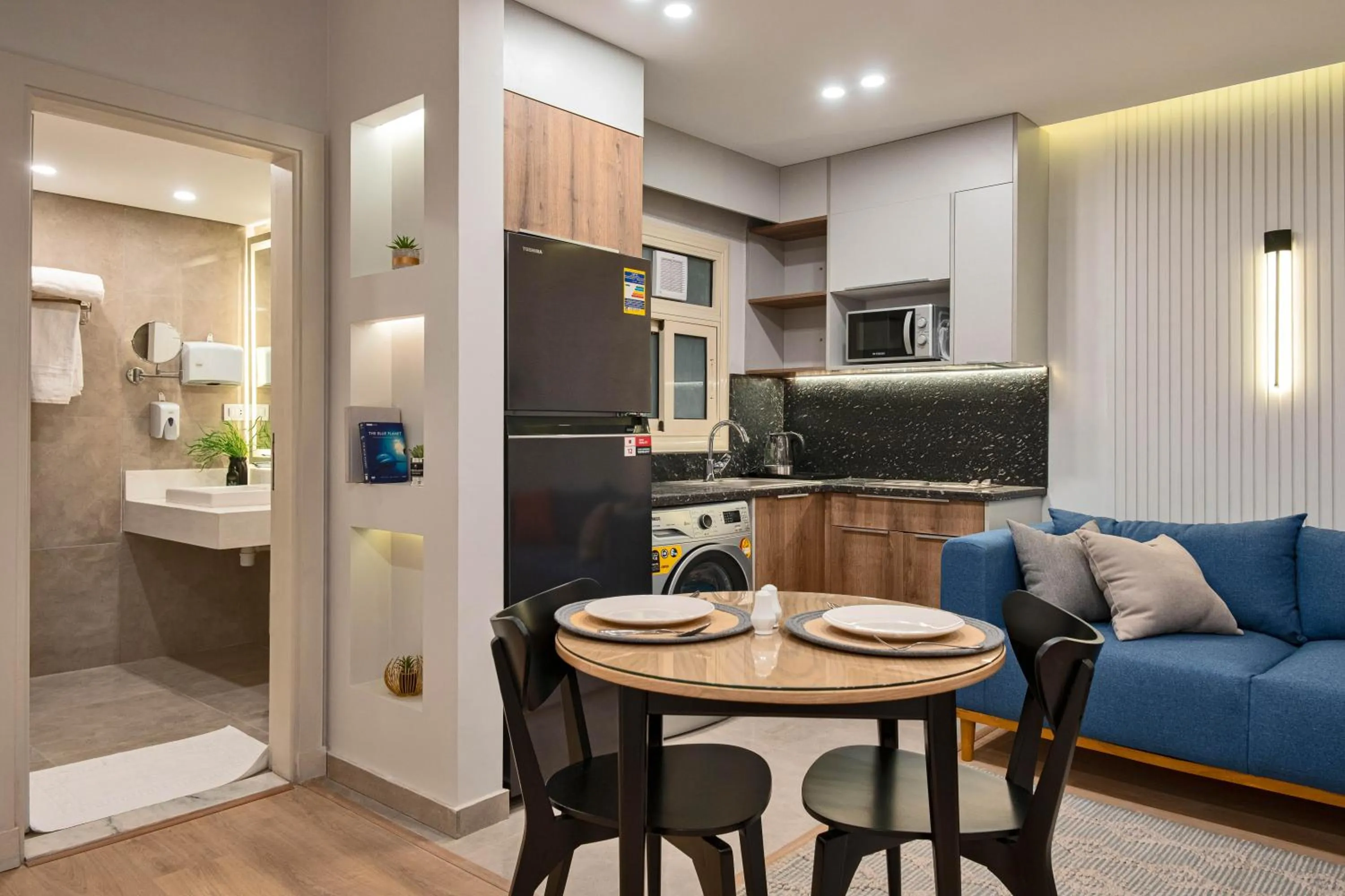 Living room in Parkside Boutique Serviced Apartments