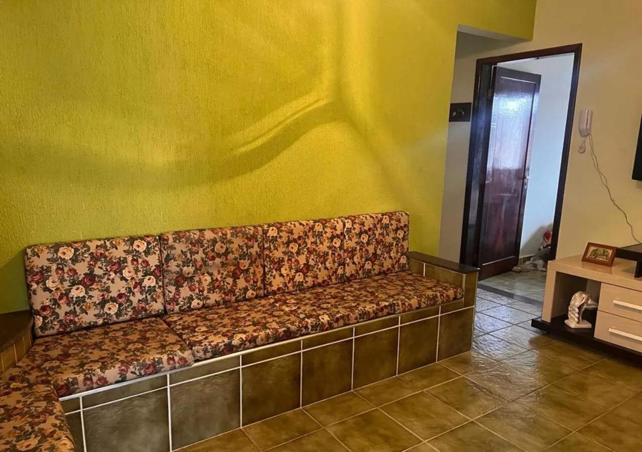 Living room in Apartamento Vila Tupi Praia Grande