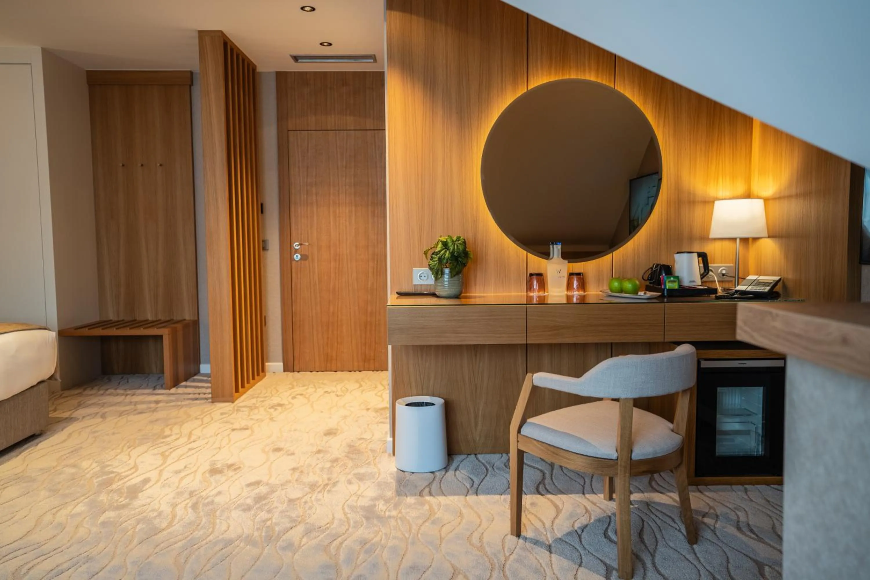 Bed in Normafa Hotel & Retreat