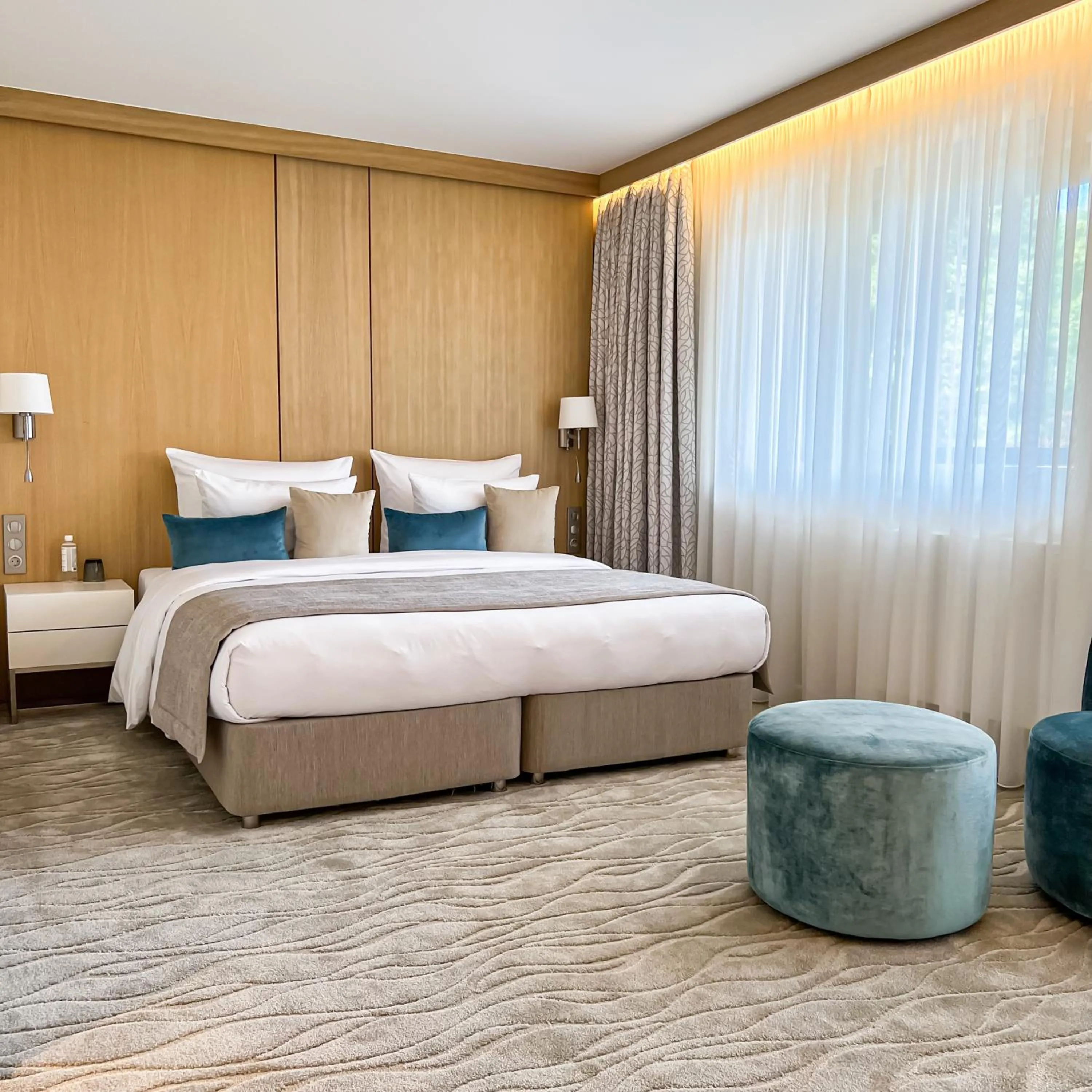 Bed in Normafa Hotel & Retreat