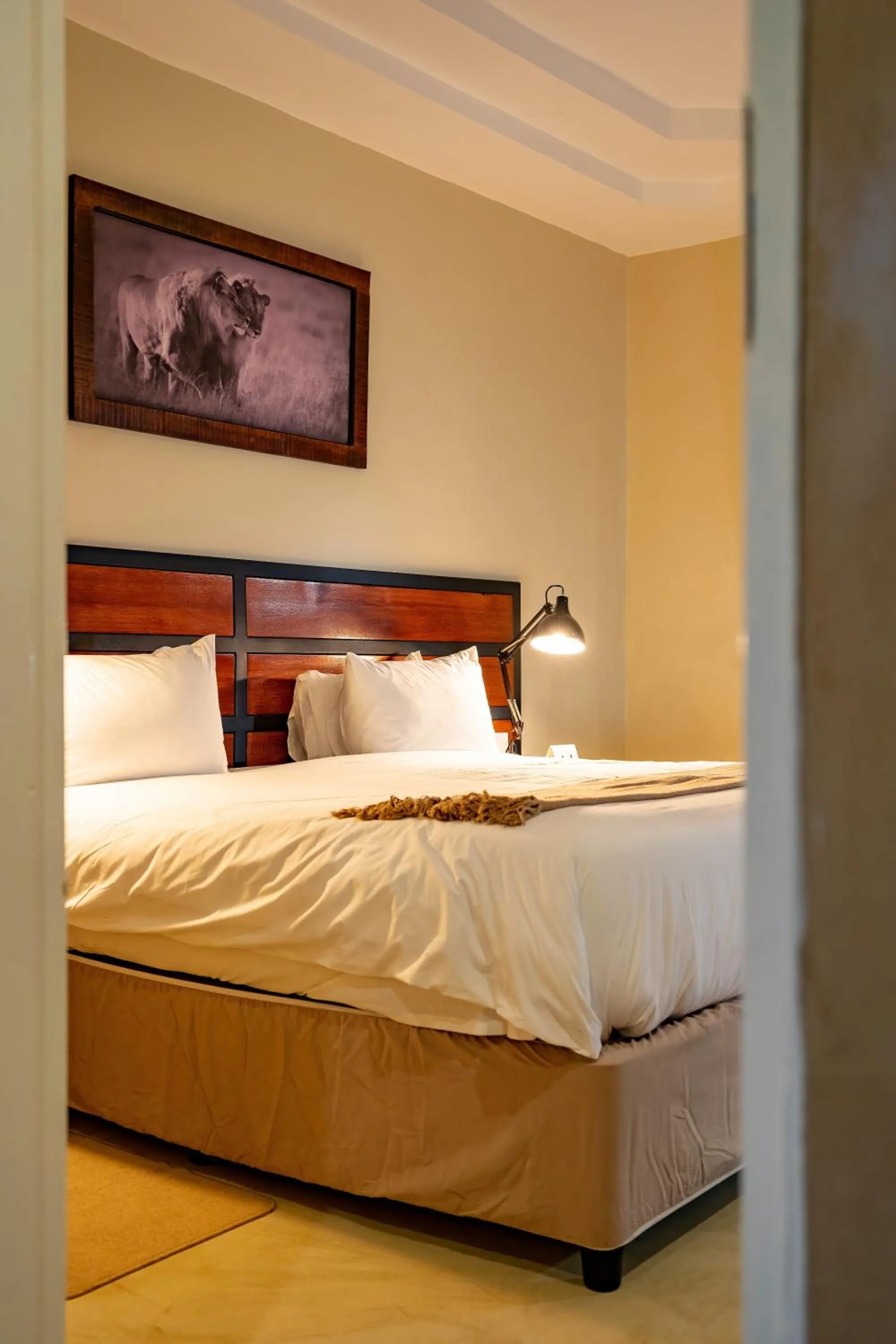 Bed in The Shrub Lodge