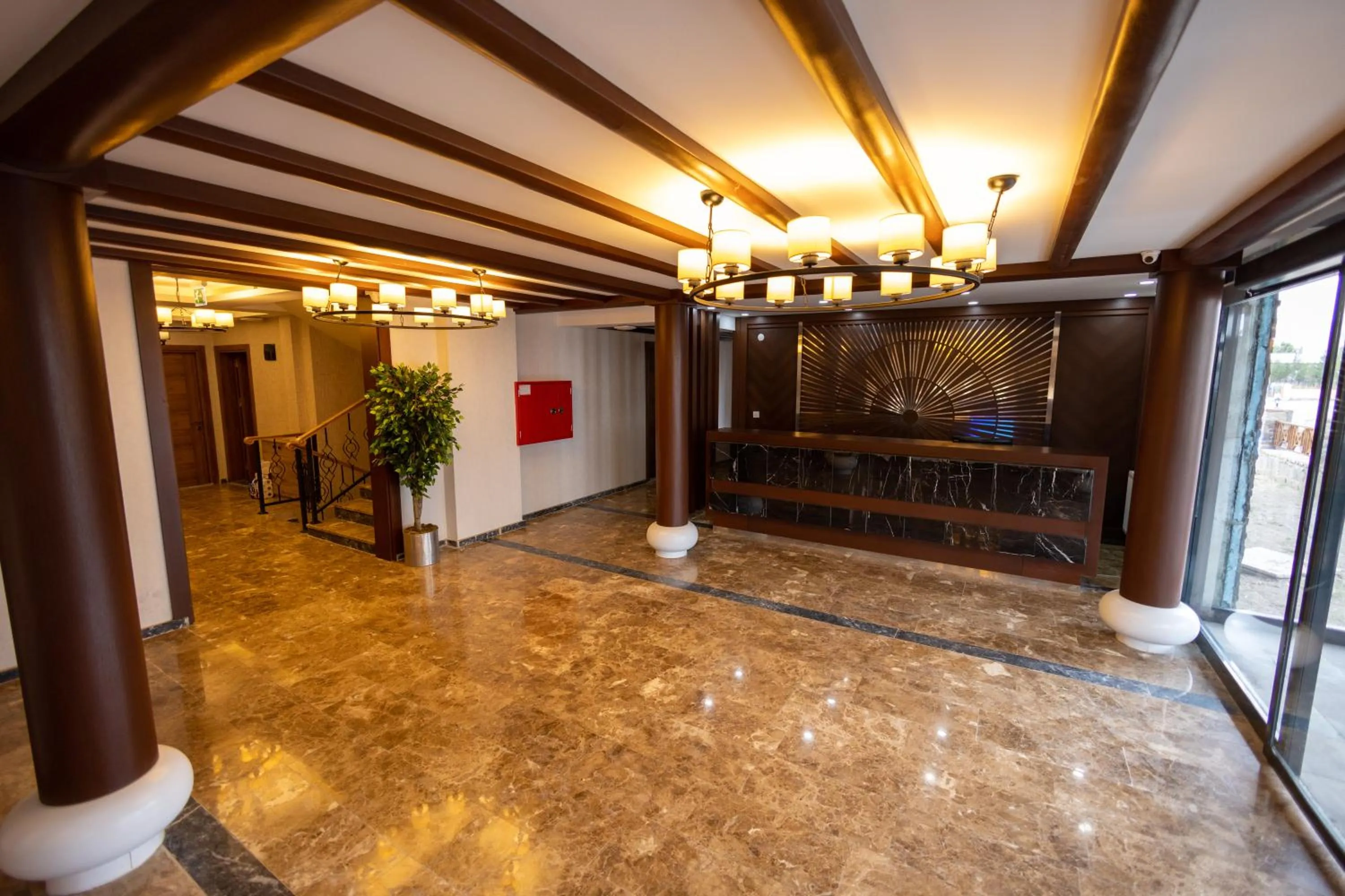 Lobby or reception in Ready To Stay By Dedeman Sarıkamış