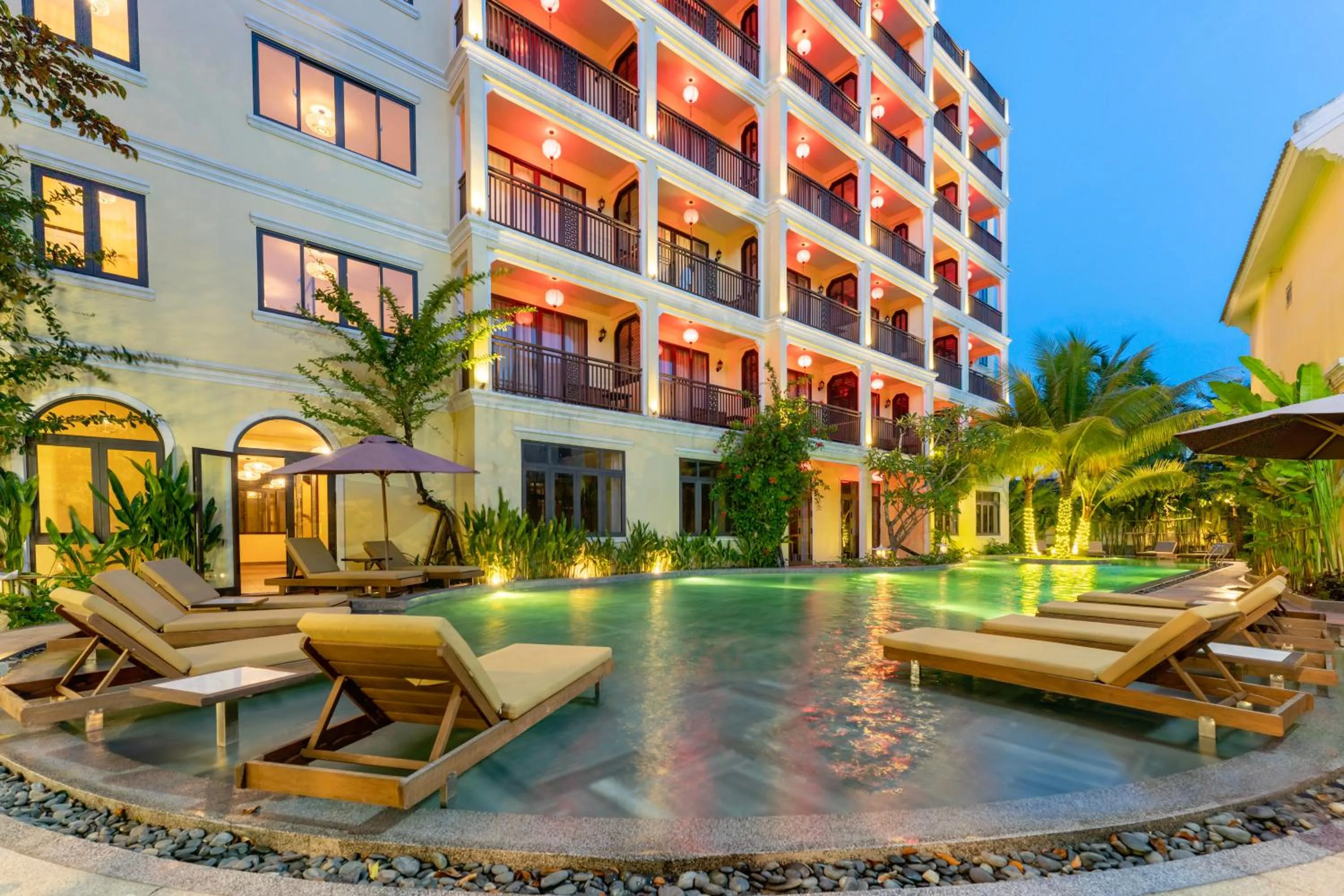 Property building in Ahoy Hoi An Boutique Resort & Spa