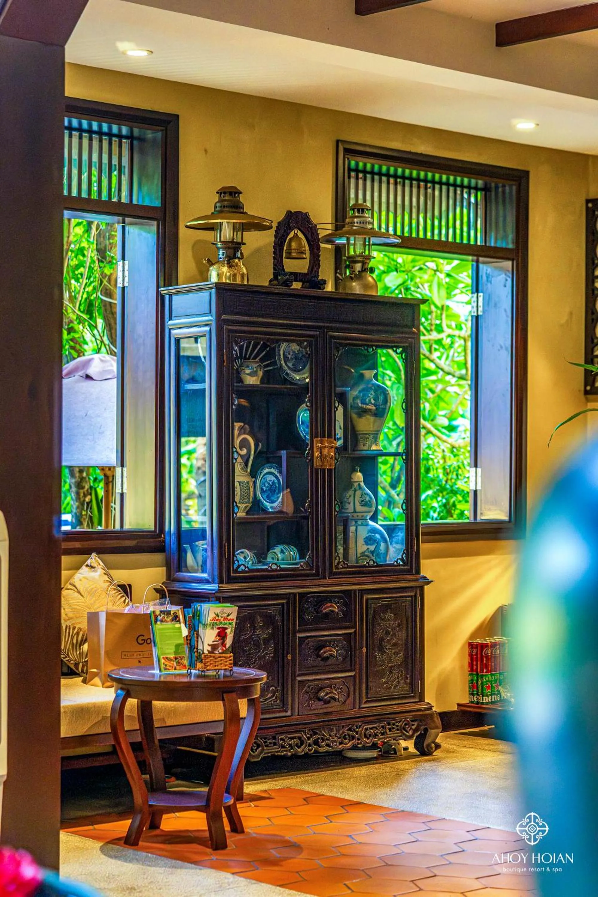 Communal lounge/ TV room in Ahoy Hoi An Boutique Resort & Spa