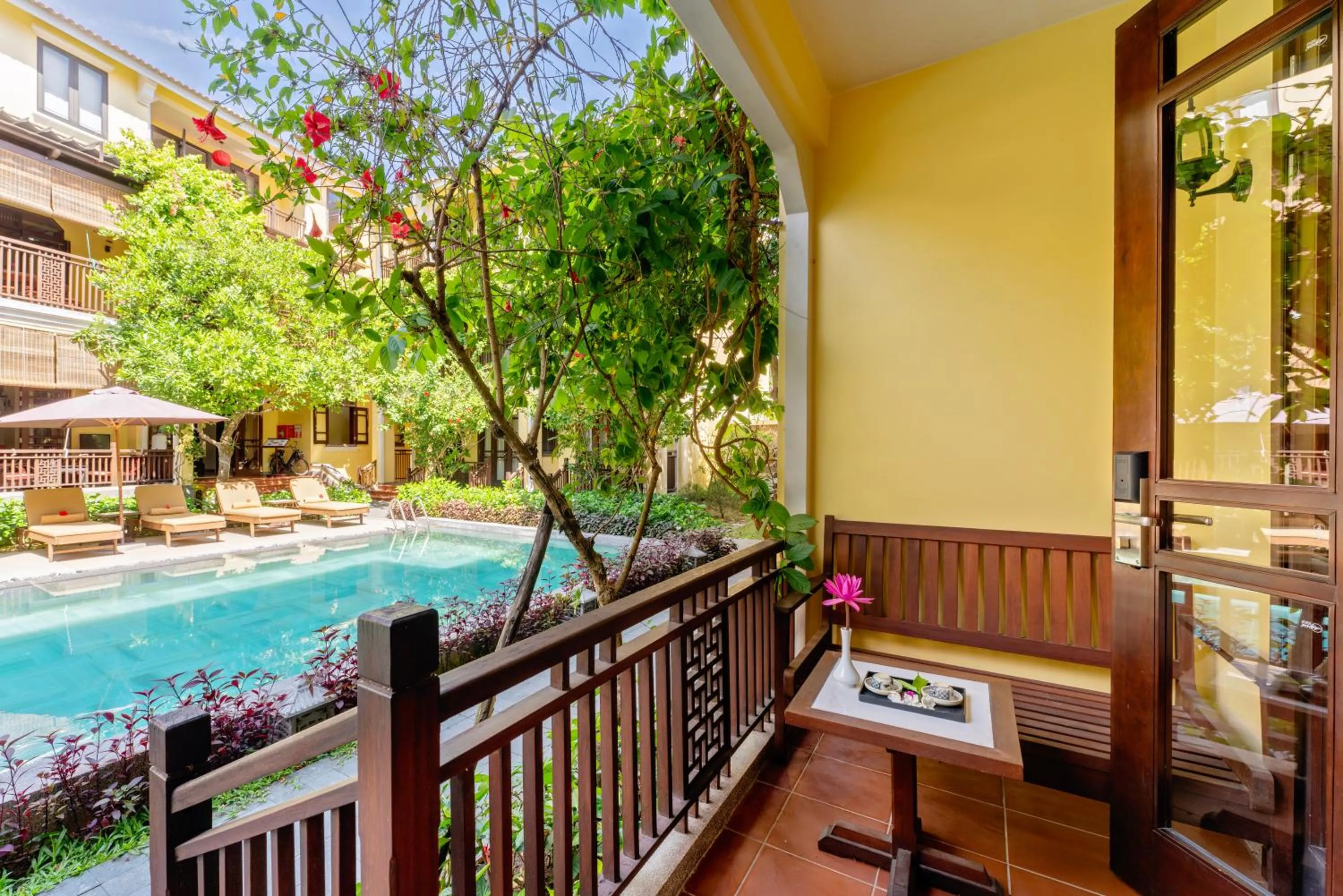 Property building in Ahoy Hoi An Boutique Resort & Spa