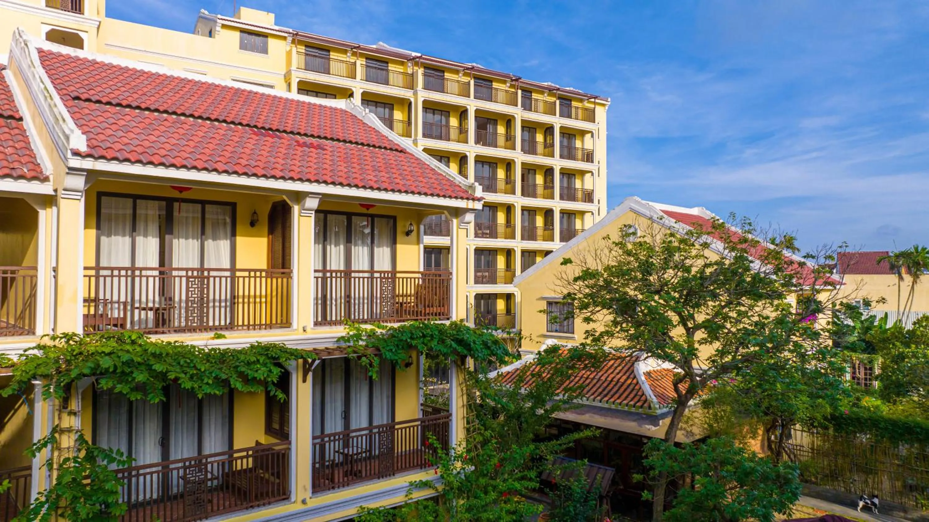 Property building in Ahoy Hoi An Boutique Resort & Spa