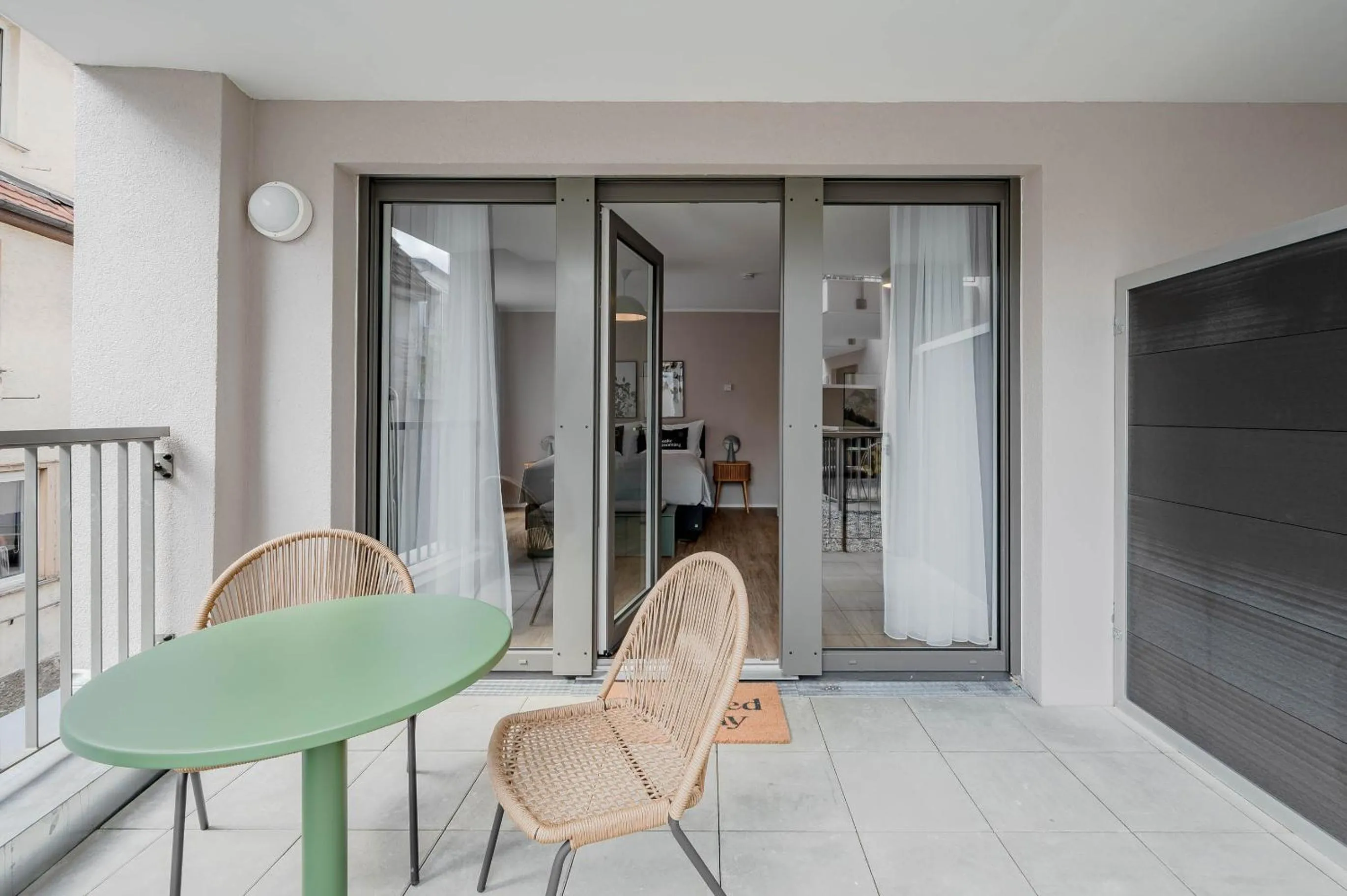 View (from property/room) in Limehome Metzingen Wilhelmstr