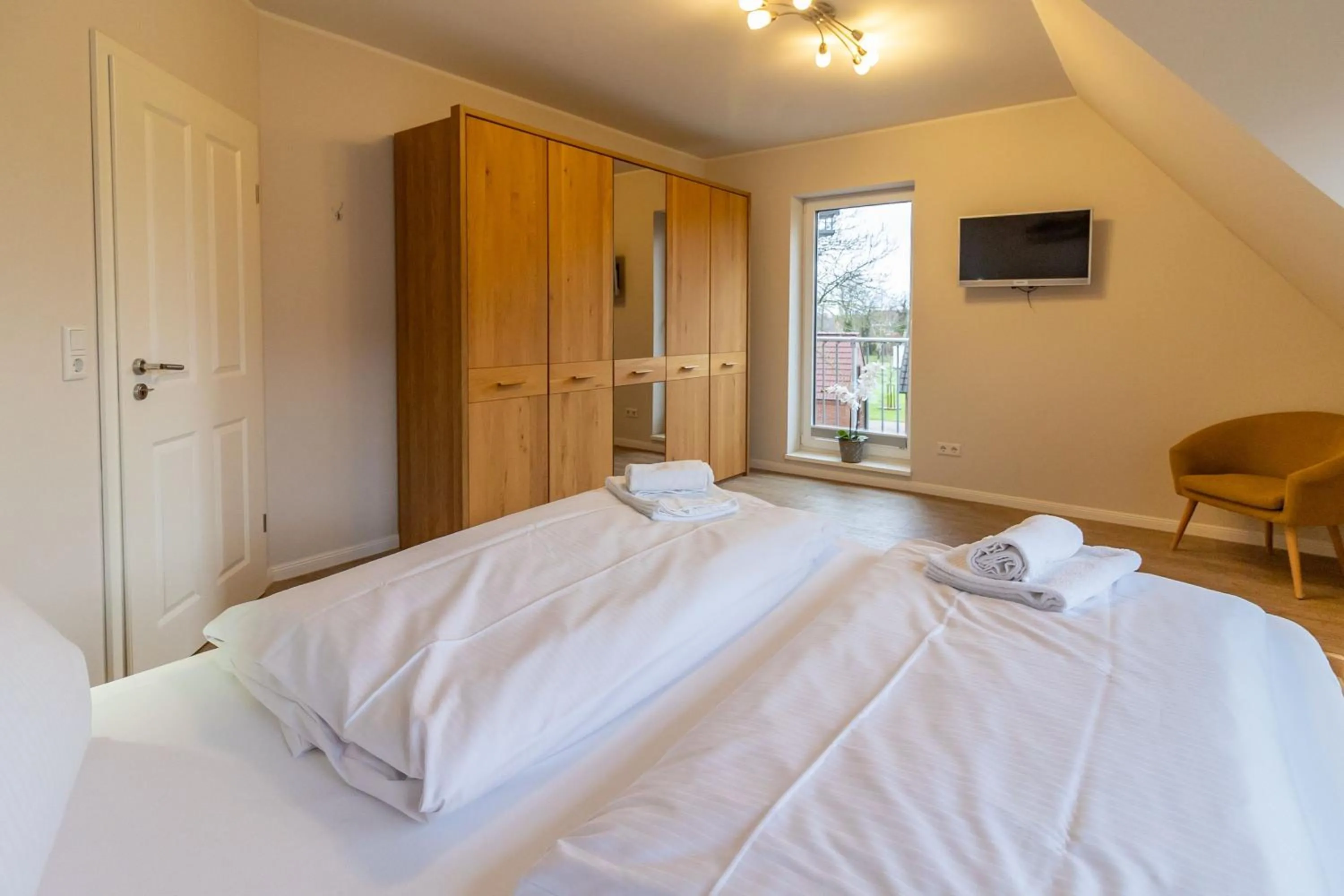 Bedroom, Bed in Kieknüst