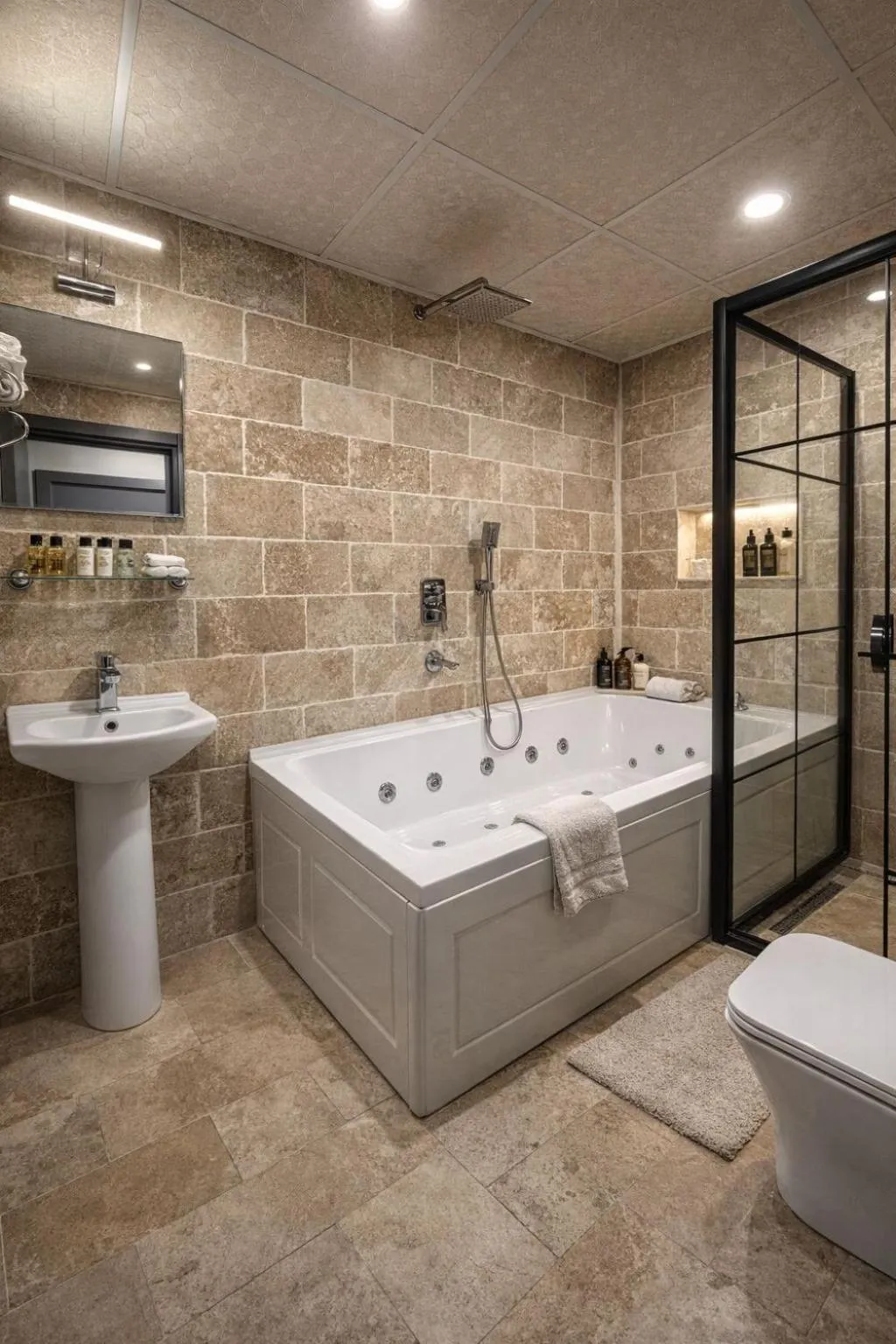 Triple Room with Bath in Whitestone Hotel