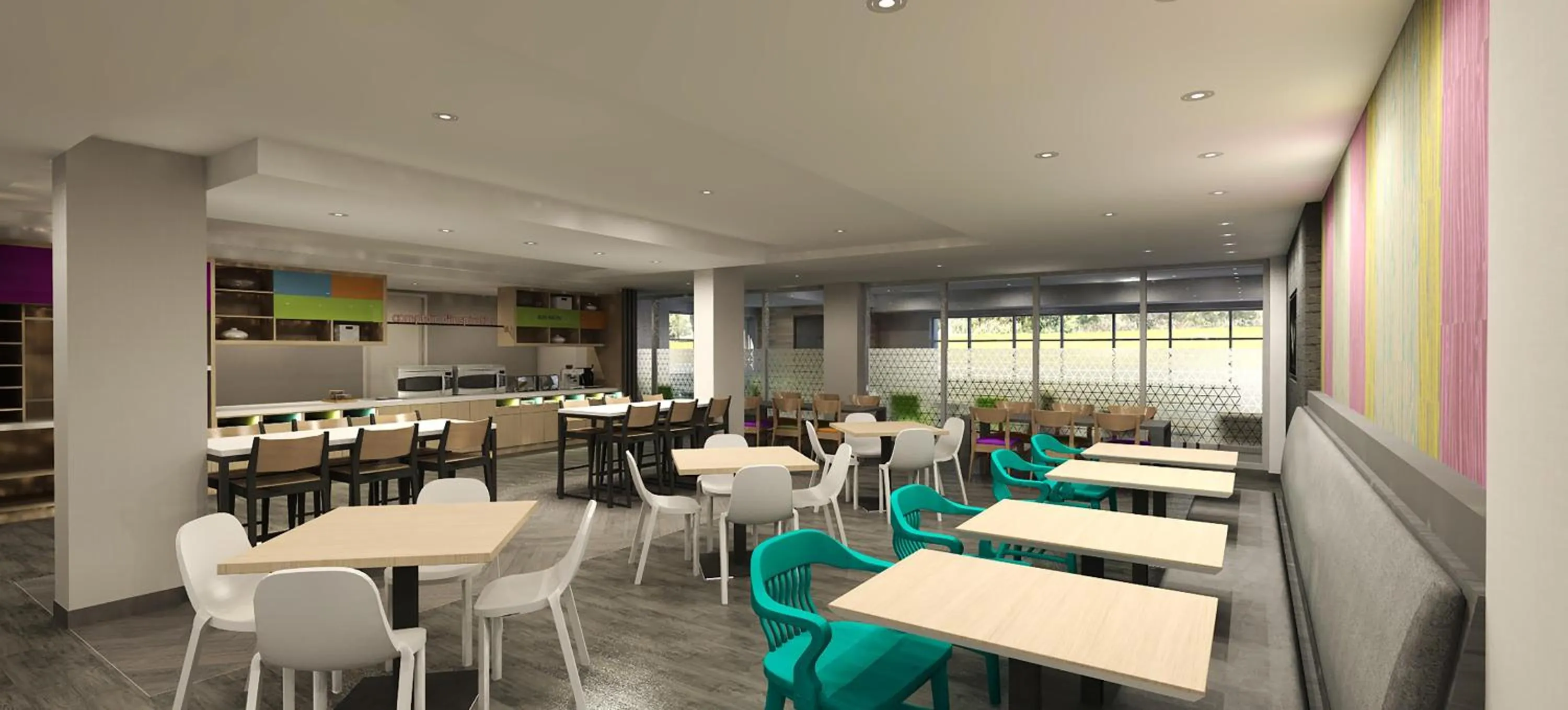 Breakfast in Home2 Suites By Hilton Quebec City