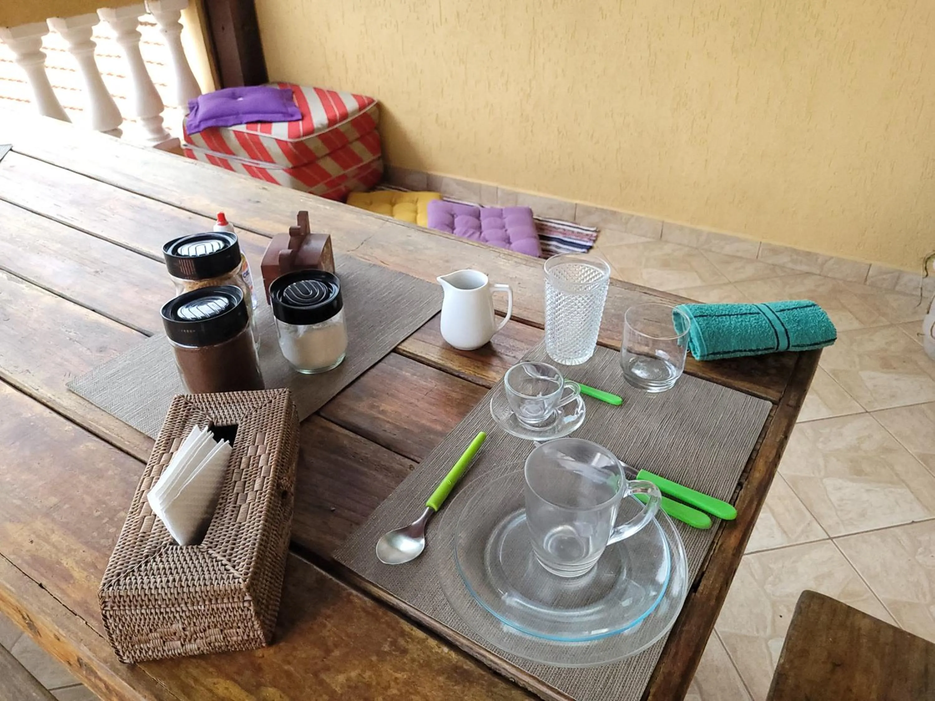 Kitchen or kitchenette in Santo Mirante Hostel