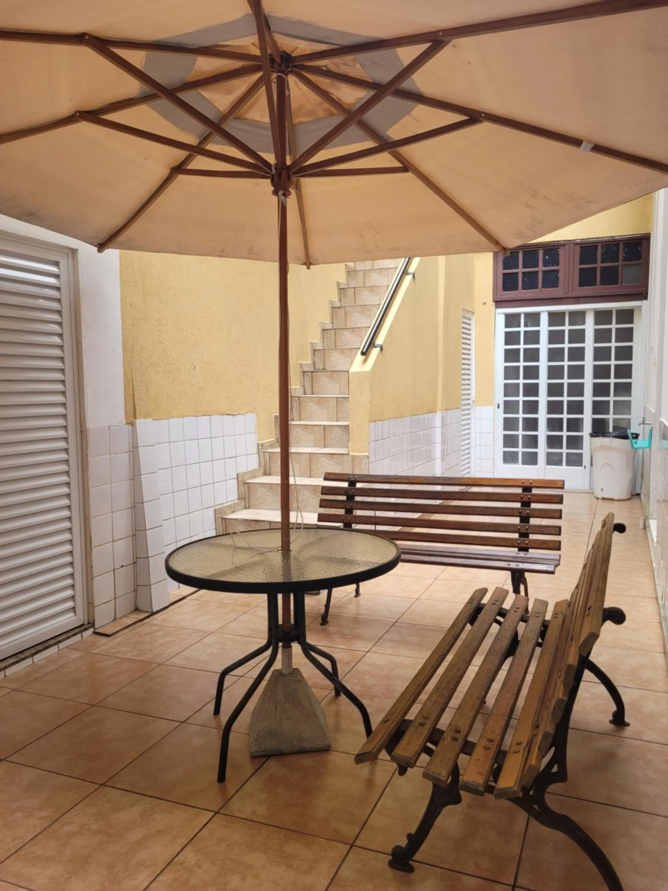 Lobby or reception in Santo Mirante Hostel