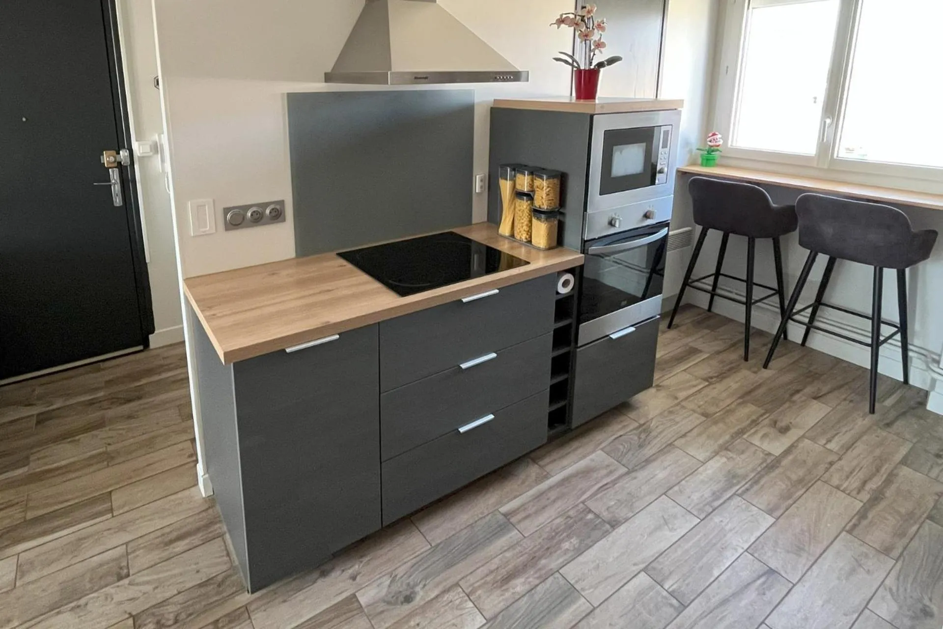 Kitchen or kitchenette in Appartement - Concarneau