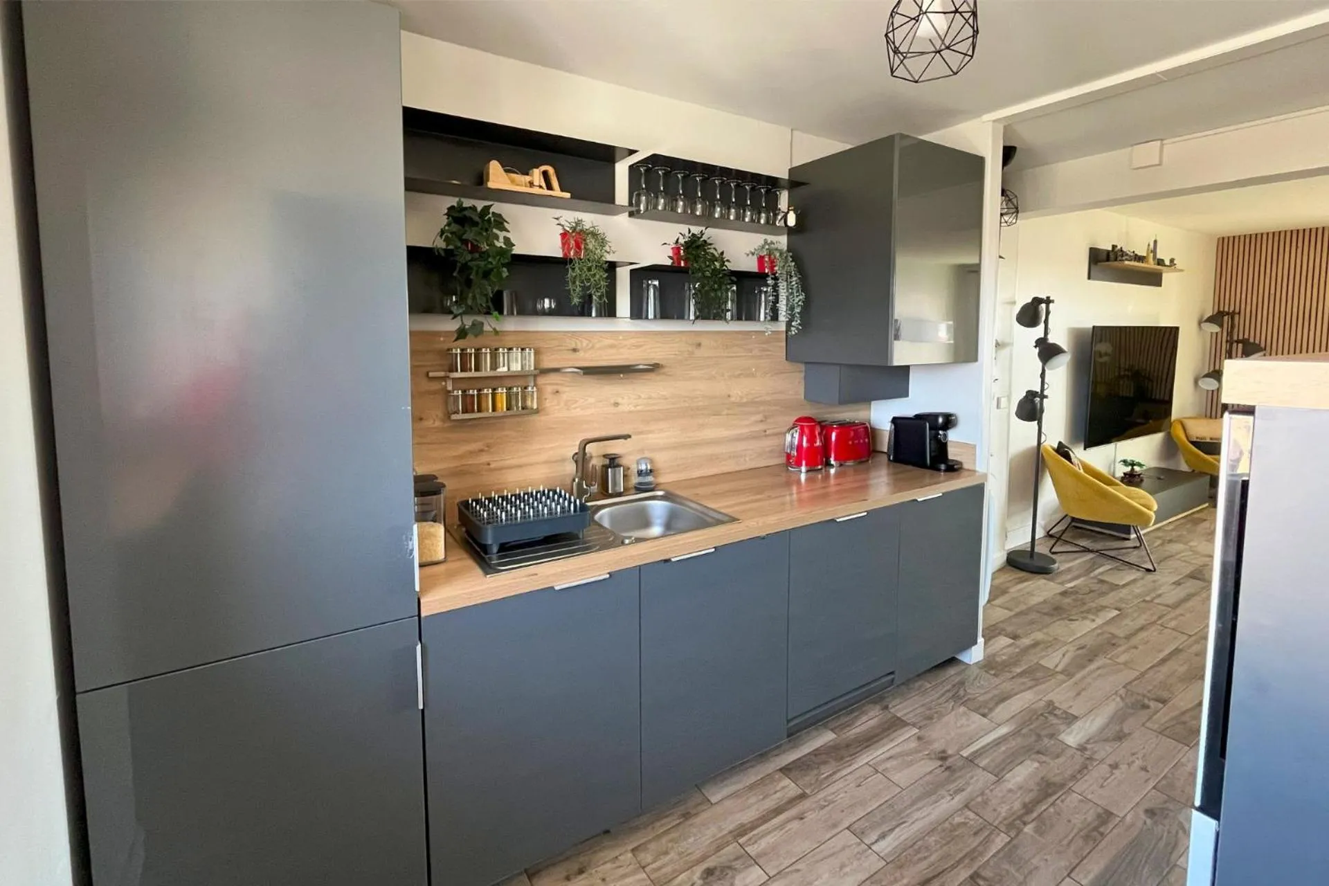 Kitchen or kitchenette in Appartement - Concarneau