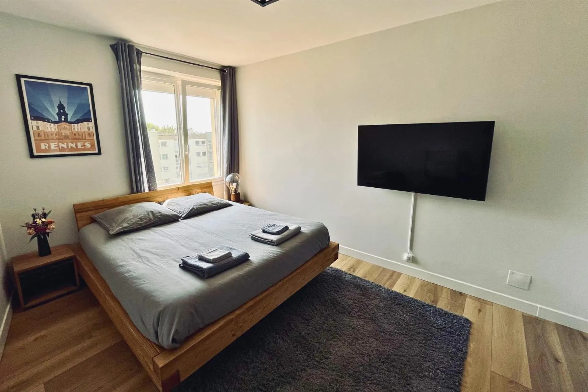 Bed in Appartement - Concarneau