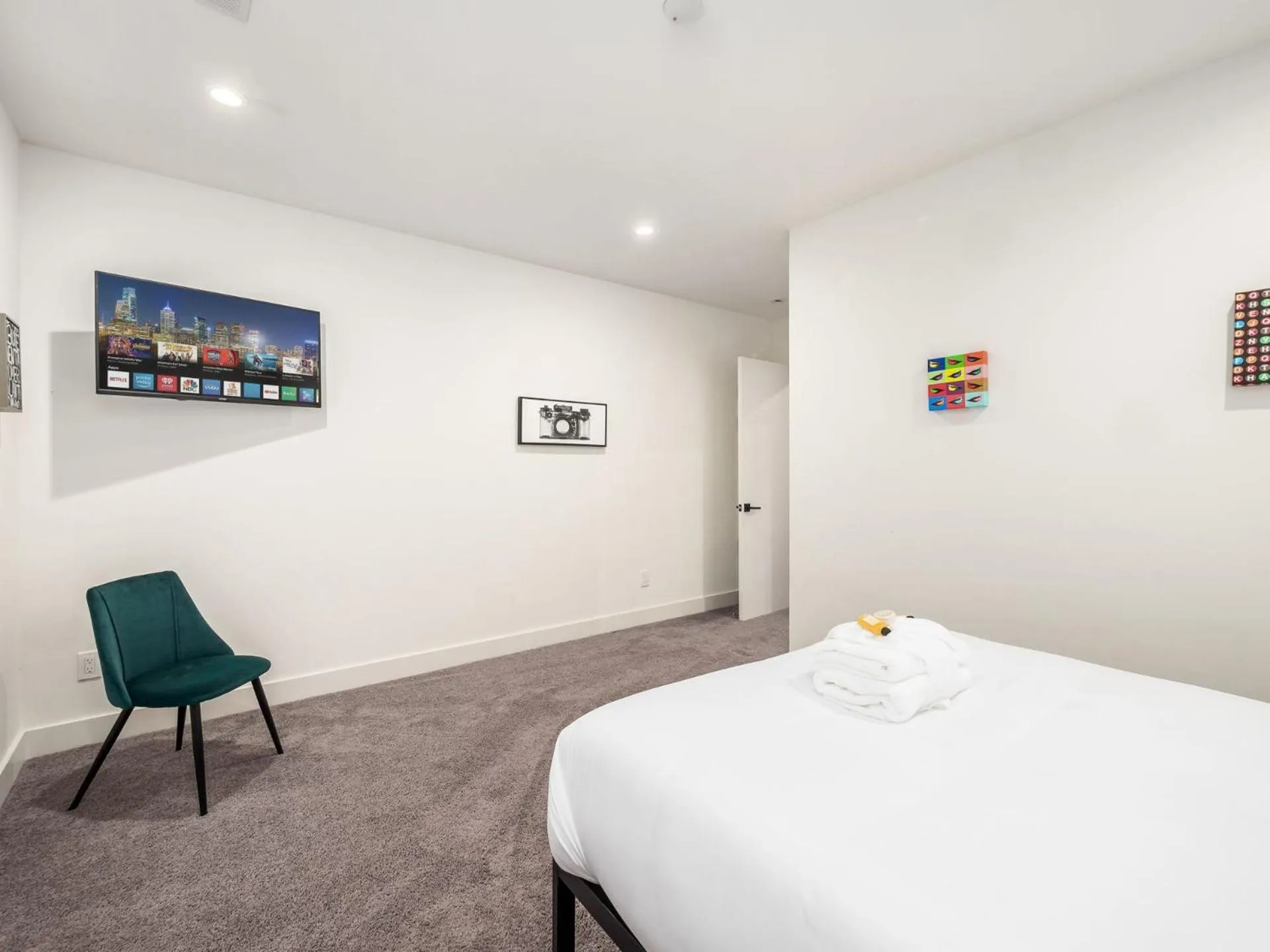 Bed in Historic German Village Industrial Masterpiece