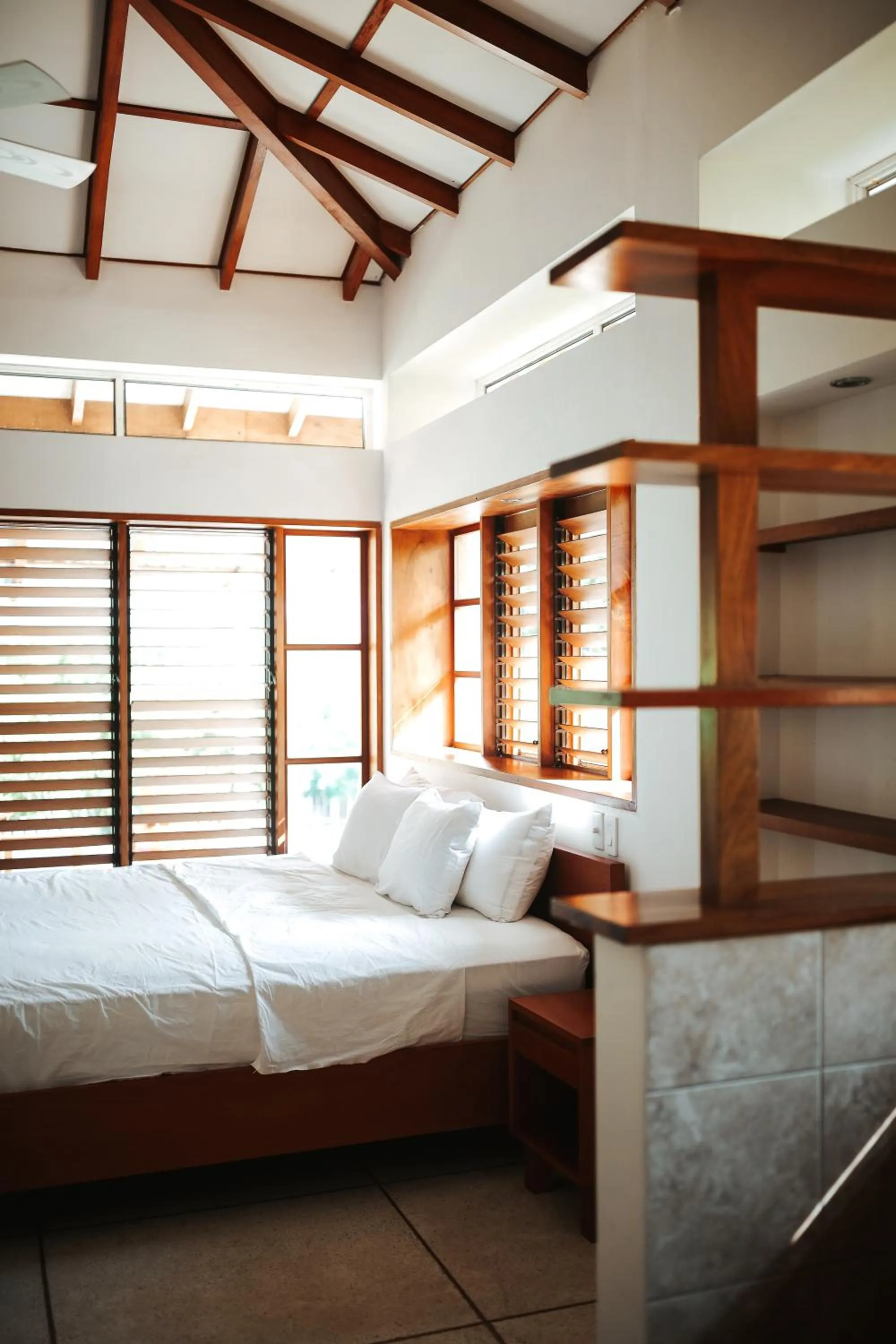 Bed in Salvatierra Beachfront Hotel