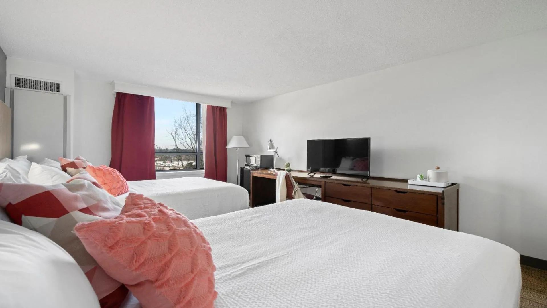 Bed in 315 LoSo Hotel Airport