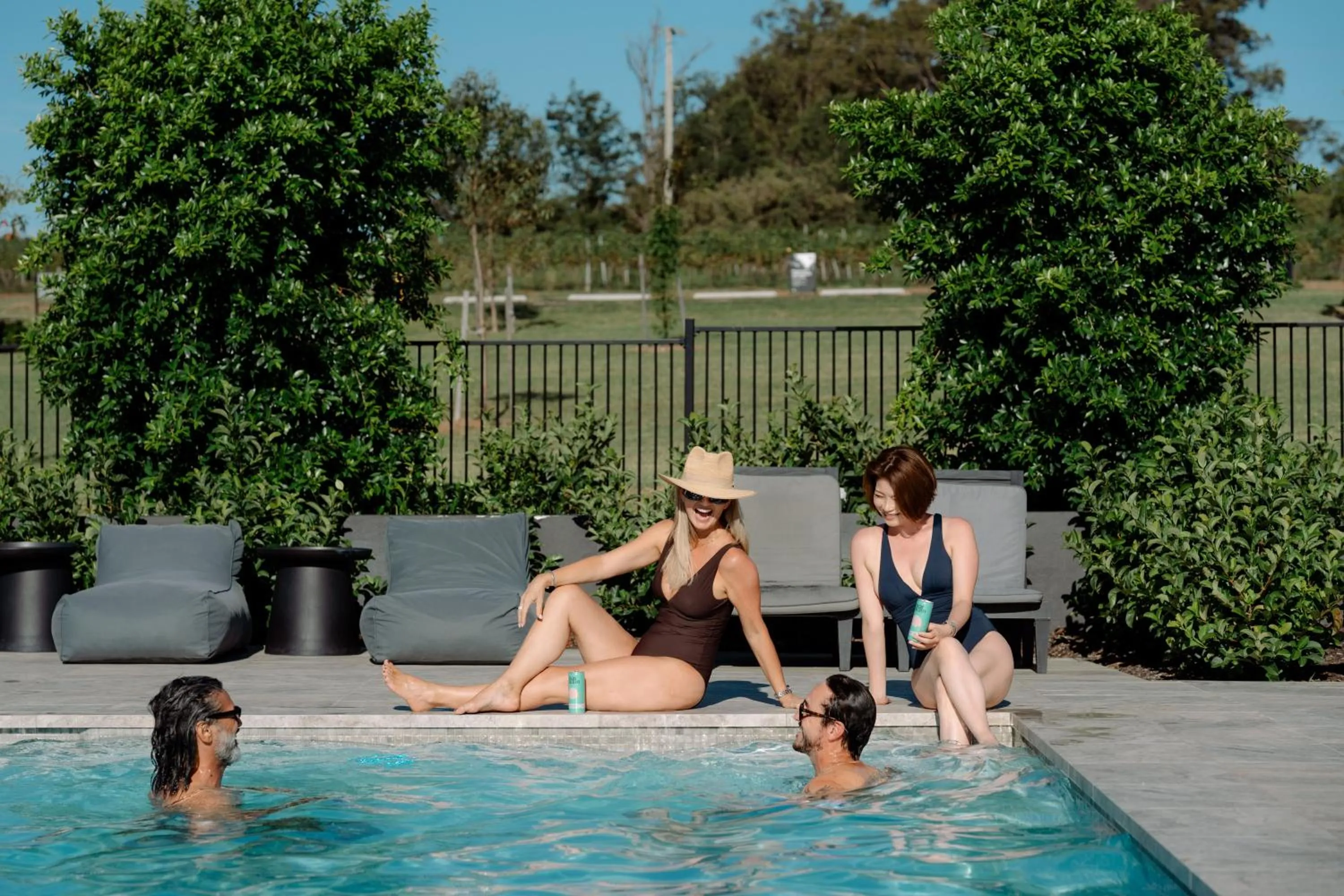 Swimming pool in The Lane Retreat