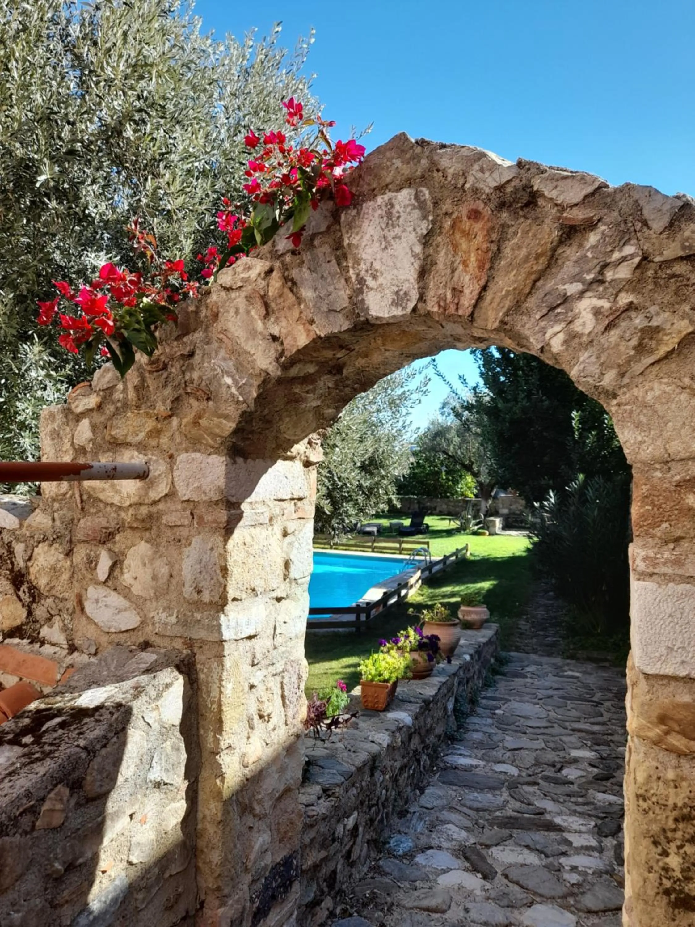 Garden view in Byzantion Hotel