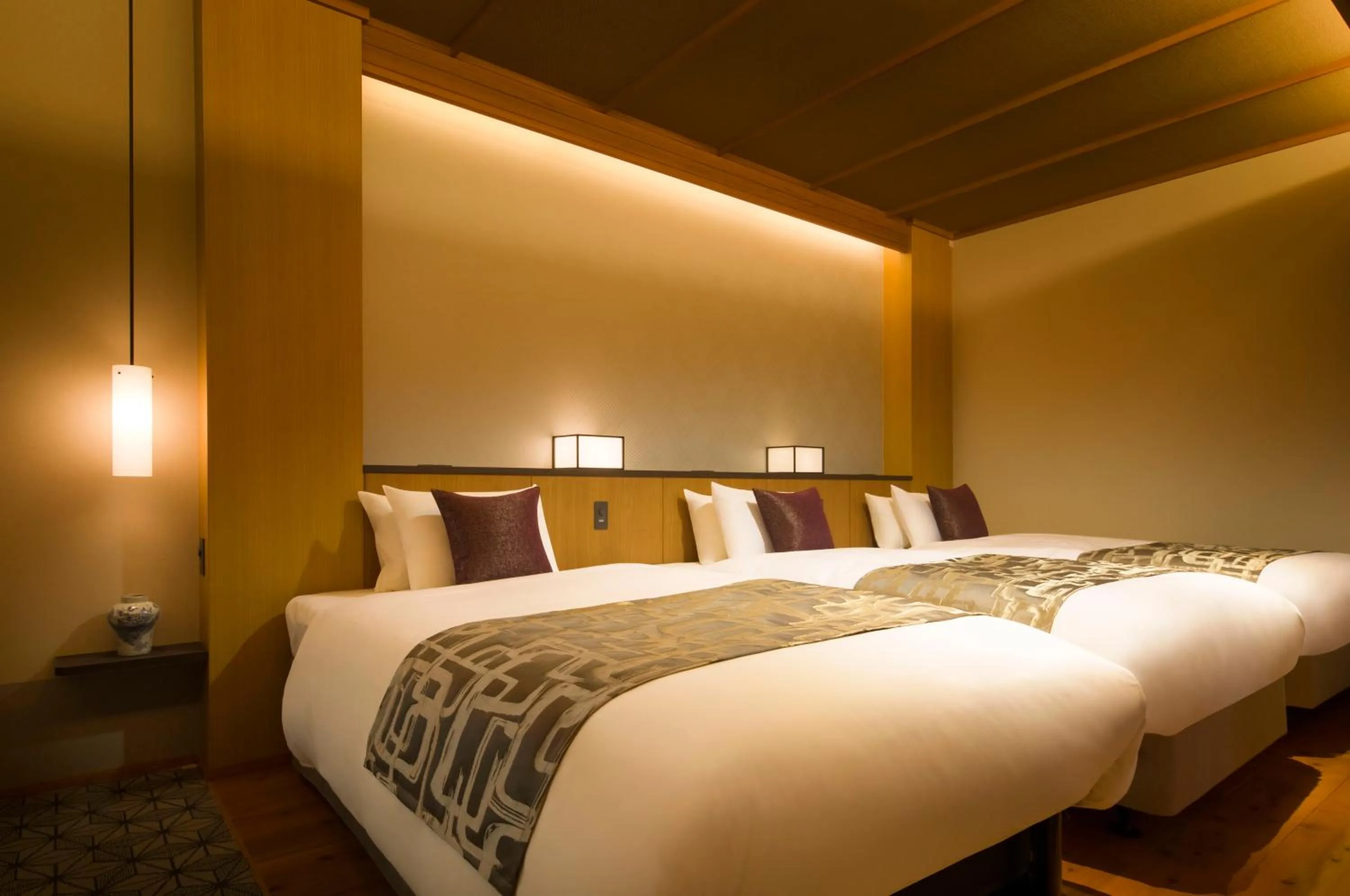 Bed in Onomichi Hansei