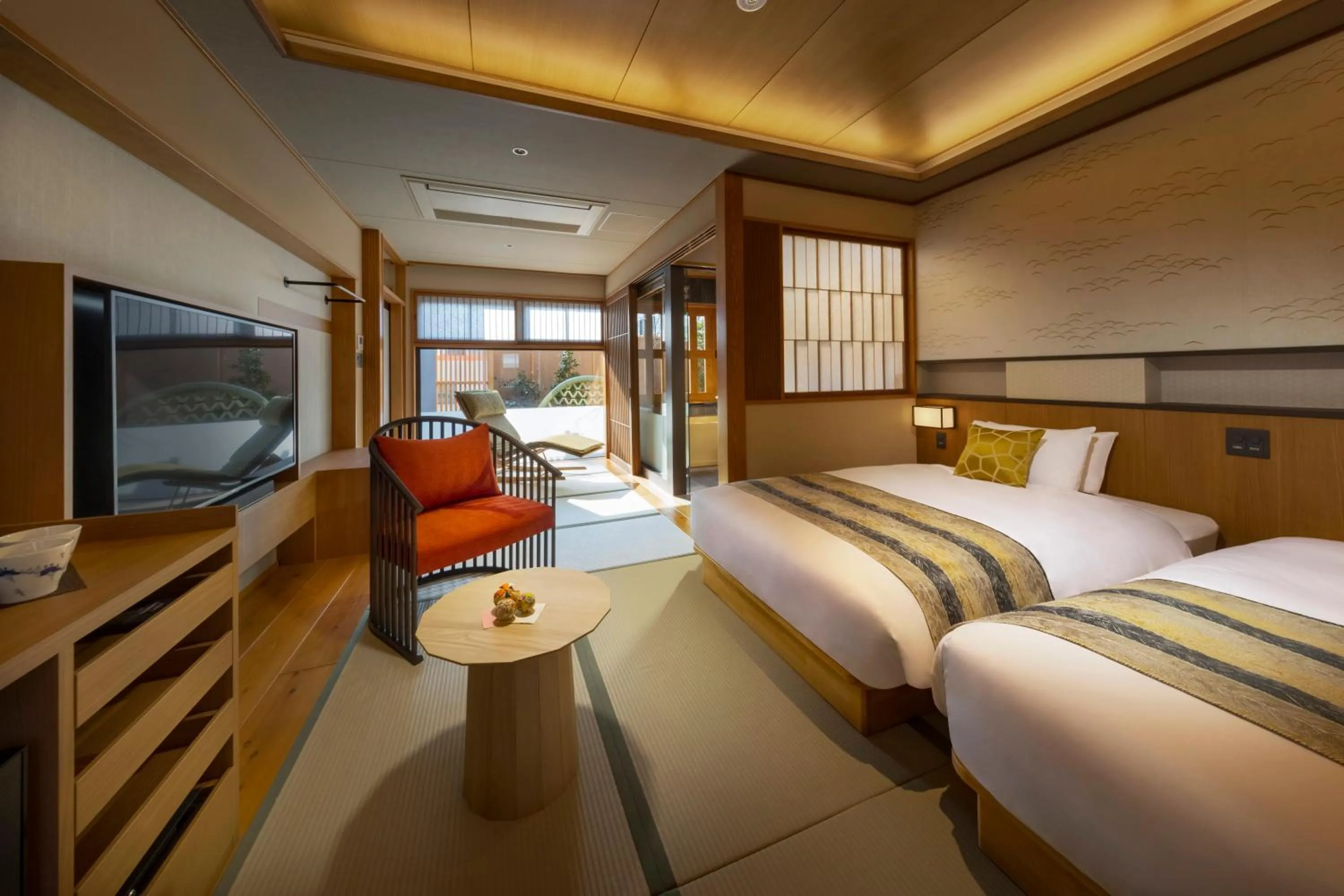 Bed in Onomichi Hansei