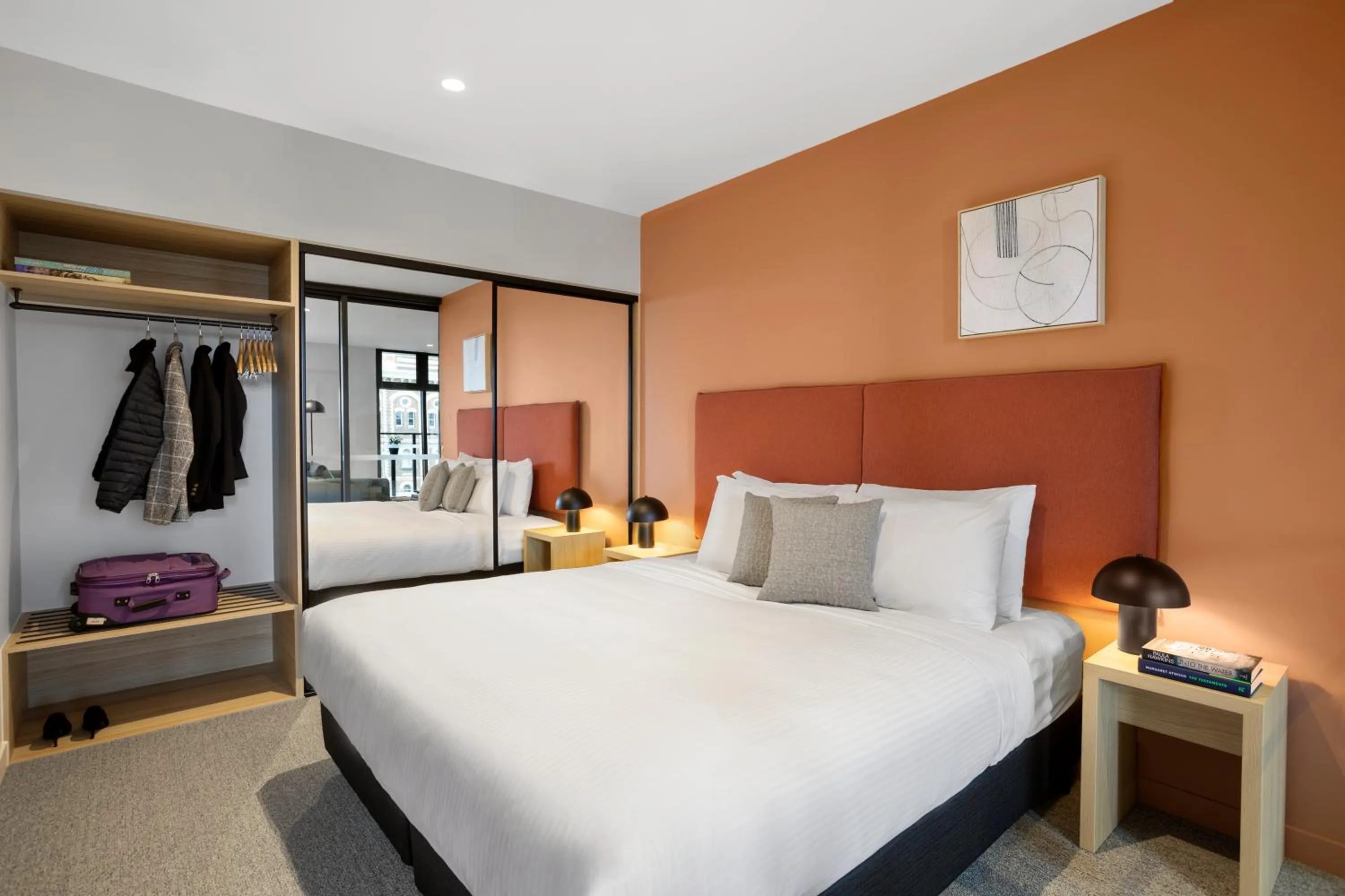 Bed in Quest Collingwood