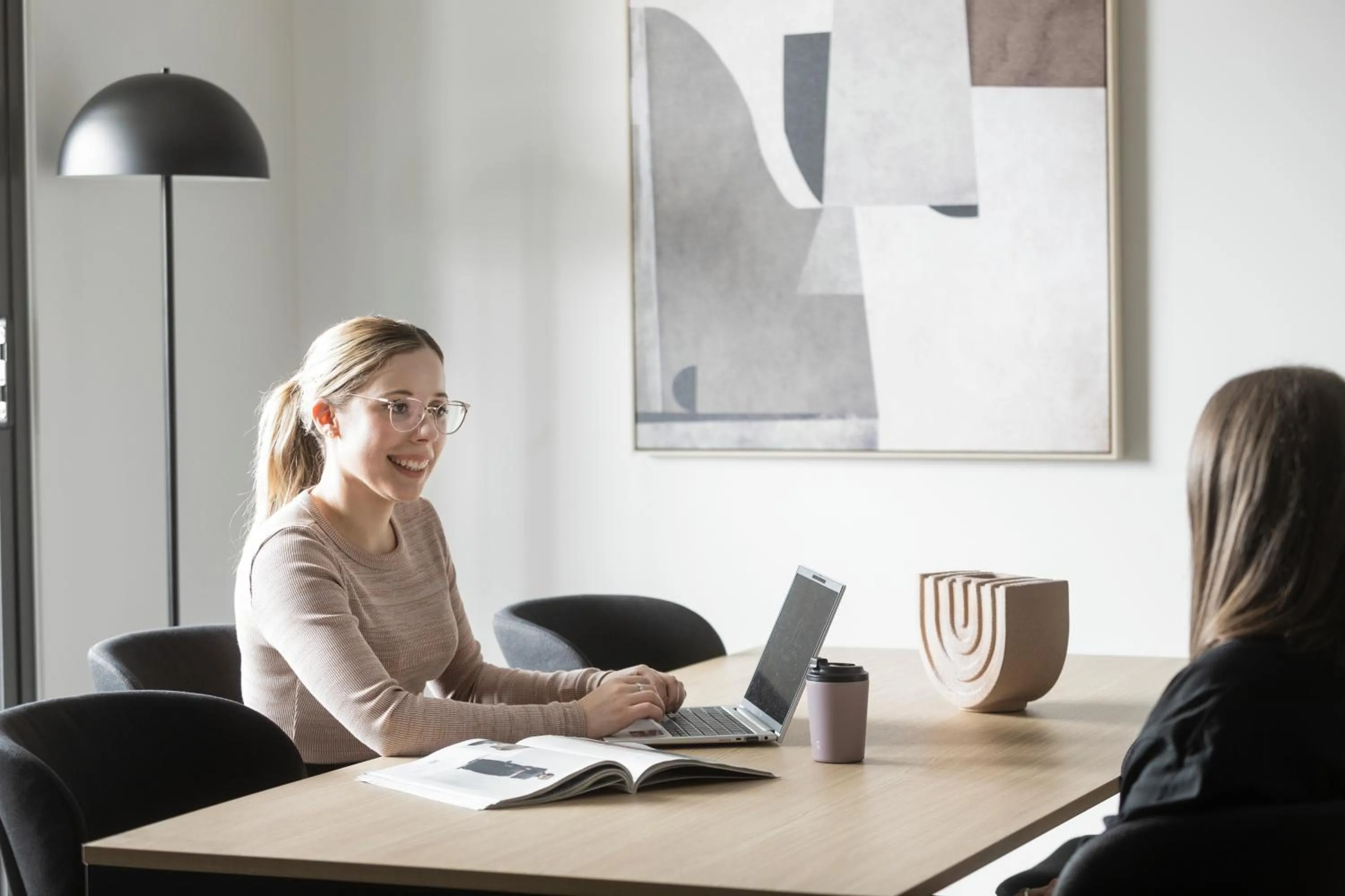 Dining area in Quest Collingwood