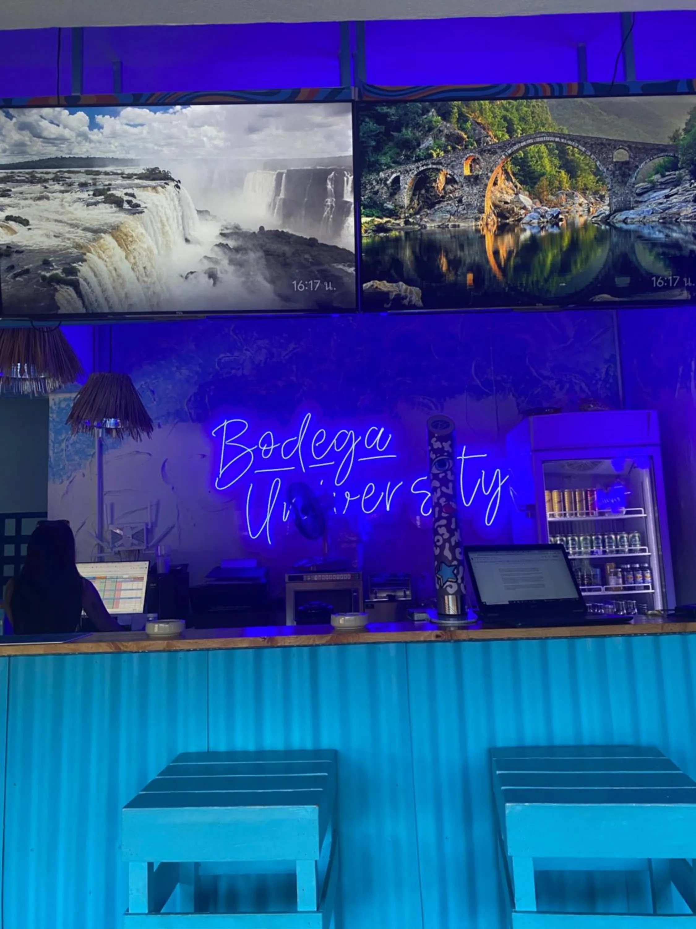 Seating area in Bodega Koh Phi Phi