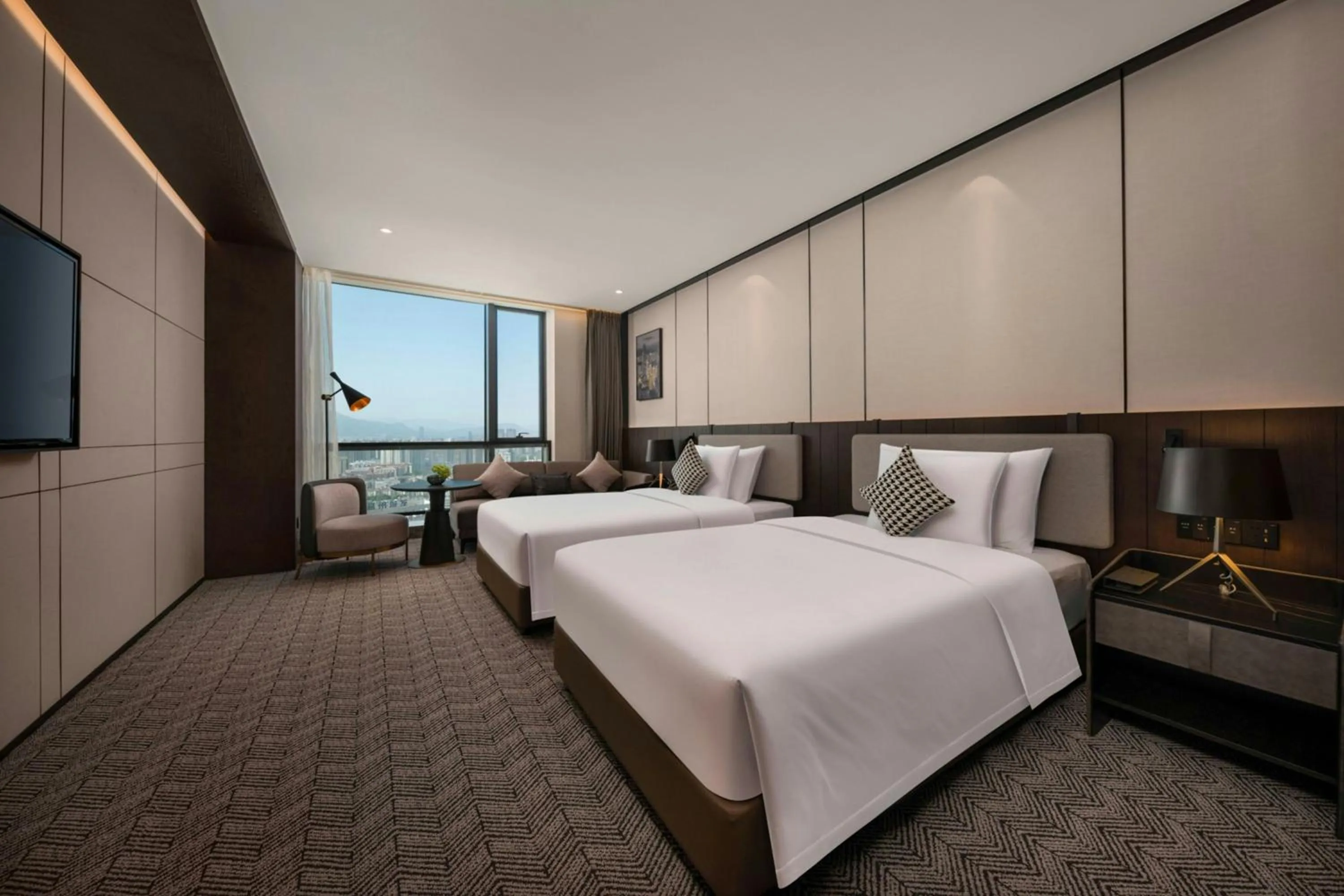 Photo of the whole room, Bed in Grand New Century Hotel, Wenzhou, A Tribute Portfolio Hotel