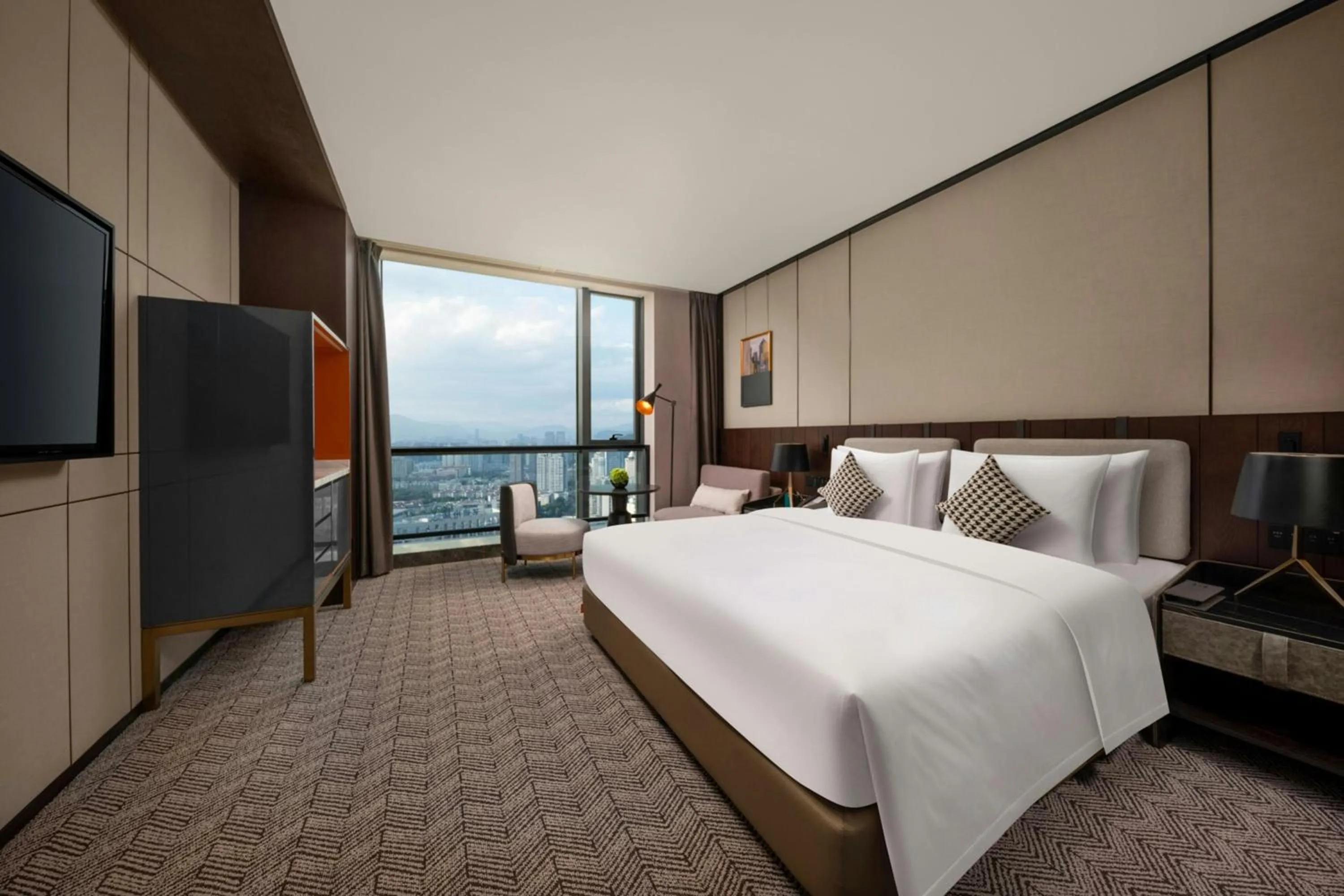 Photo of the whole room, Bed in Grand New Century Hotel, Wenzhou, A Tribute Portfolio Hotel