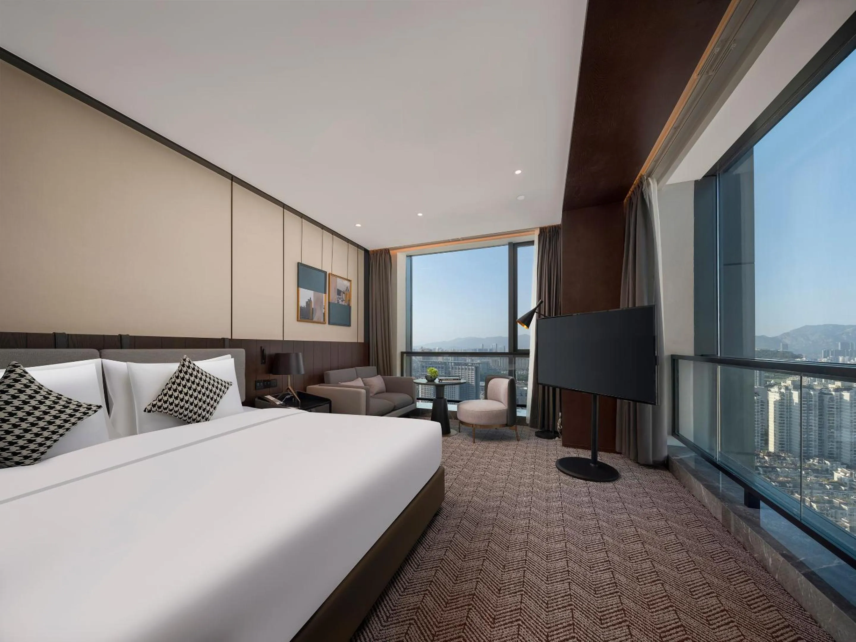 Bedroom, Bed in Grand New Century Hotel Wenzhou