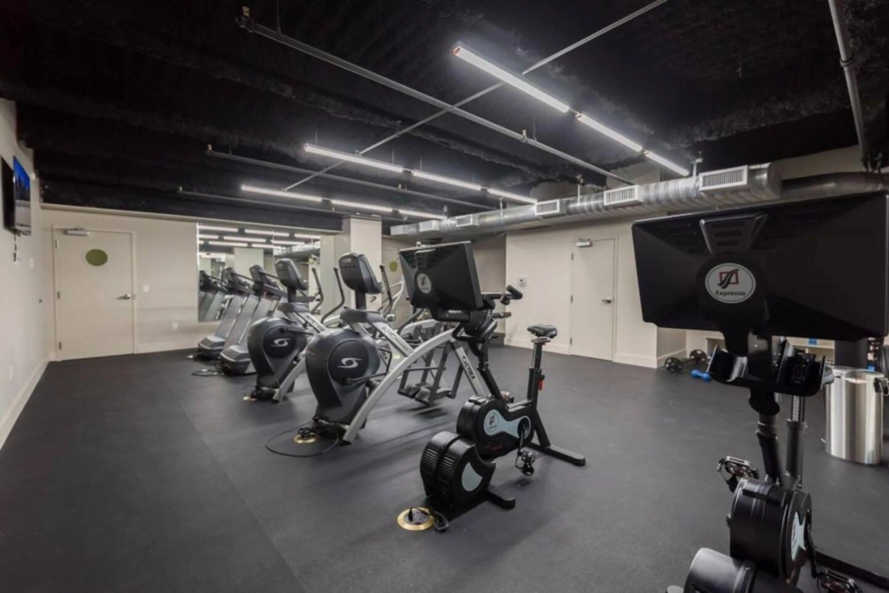Fitness centre/facilities in Spacious Modern Condo near French Quarter
