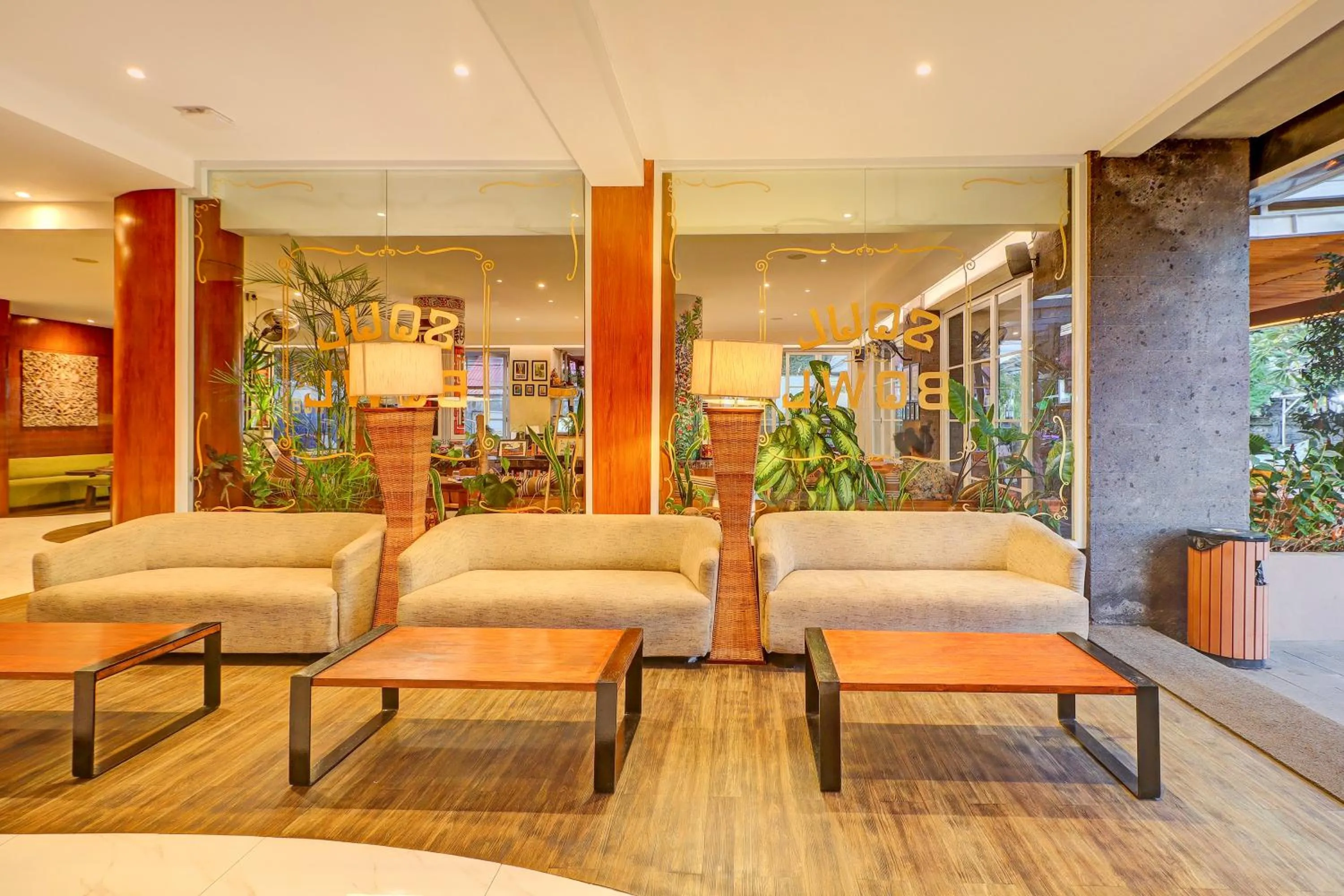 Seating area in Palette Signature Hotel