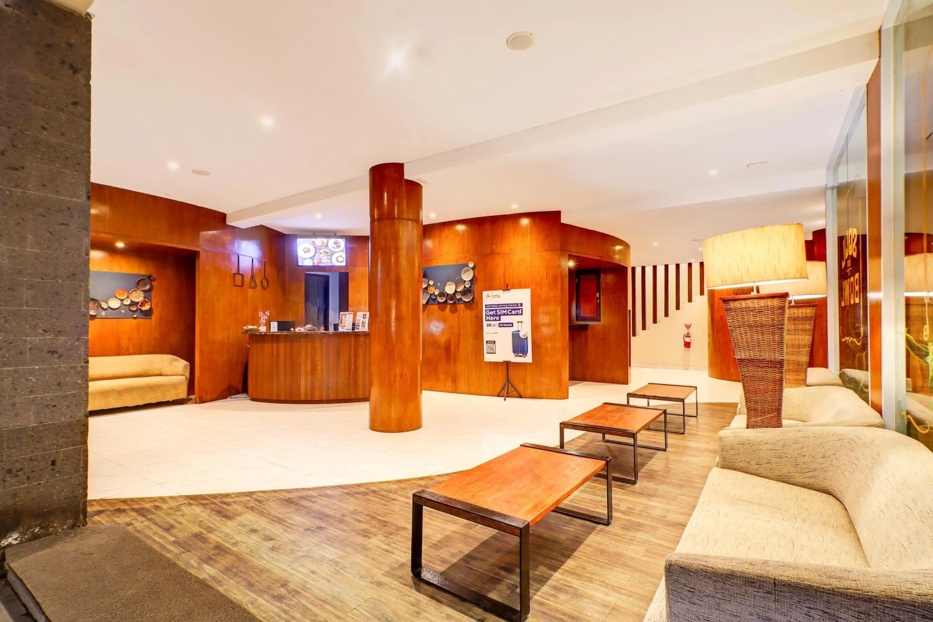 Seating area in Palette Signature Hotel