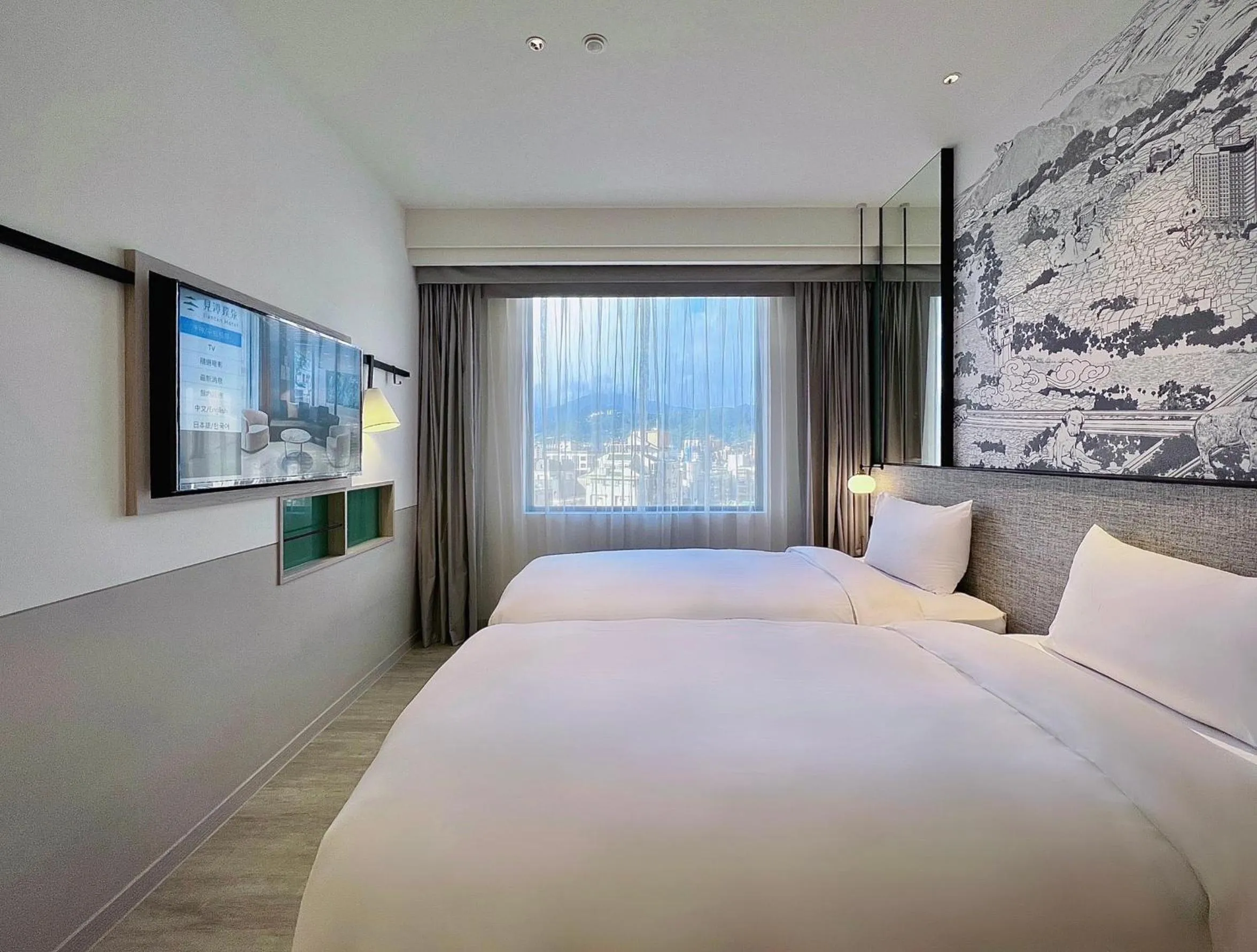 Bed in Boutech JianTan Hotel