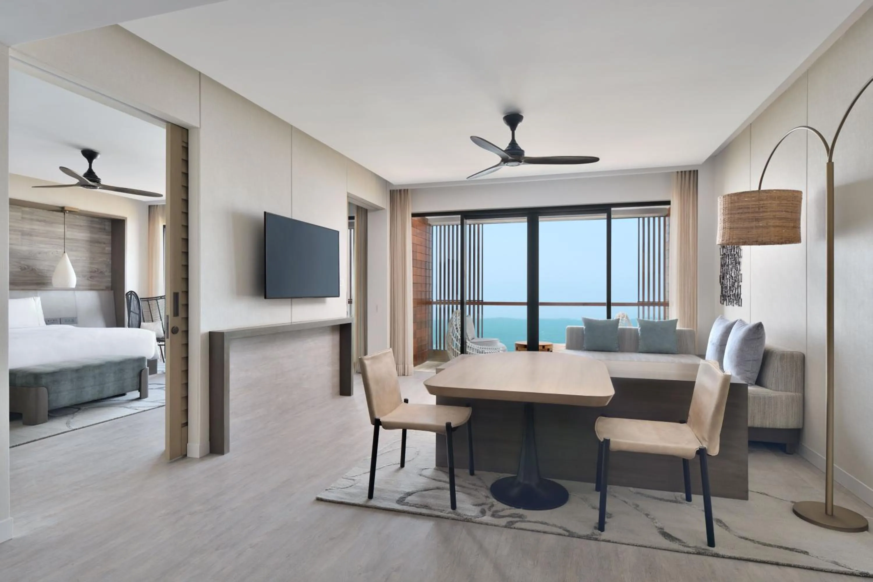 Living room, Bed in The Westin Resort & Spa Himalayas