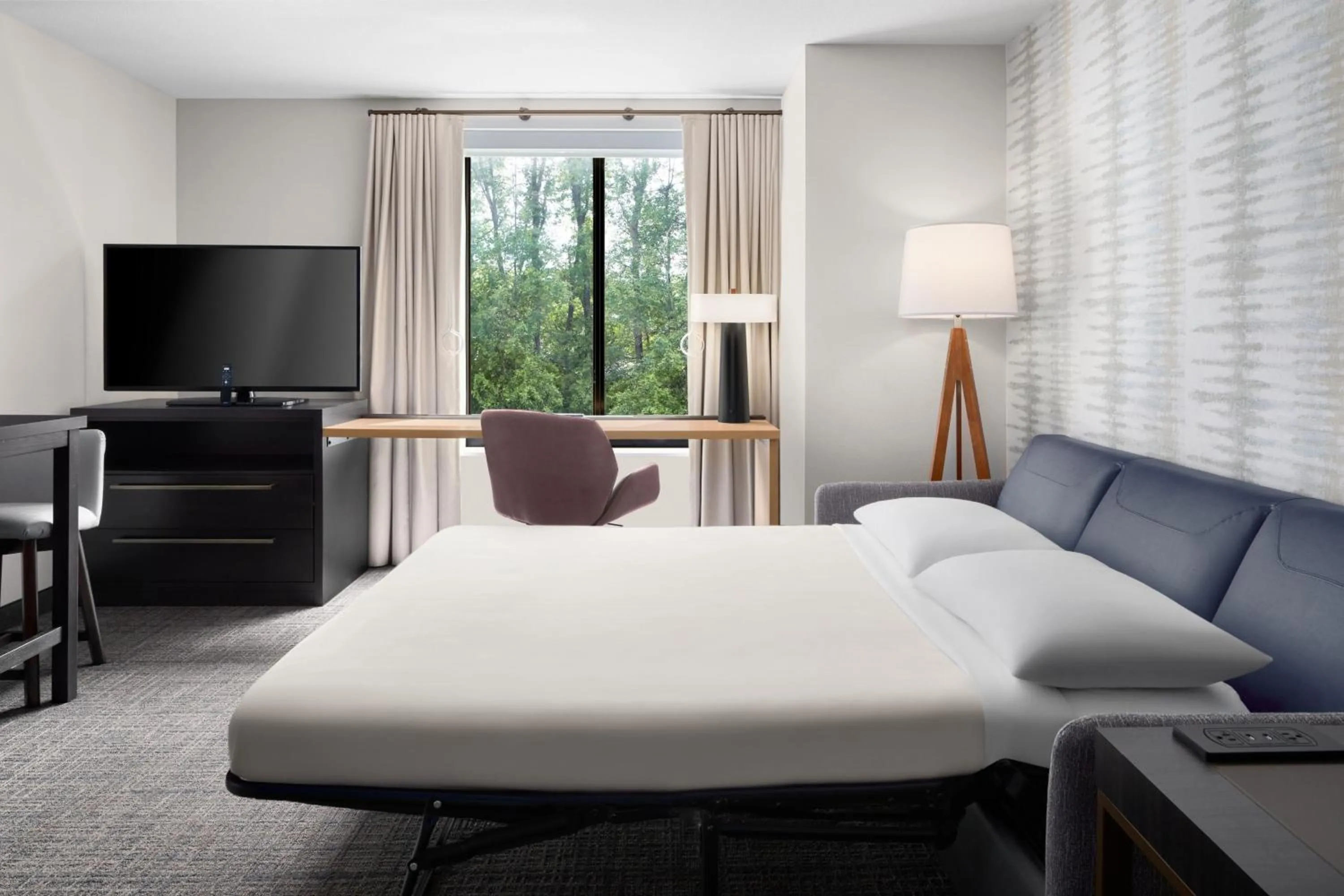 Photo of the whole room, Bed in Residence Inn Rochester Mayo Clinic Area South