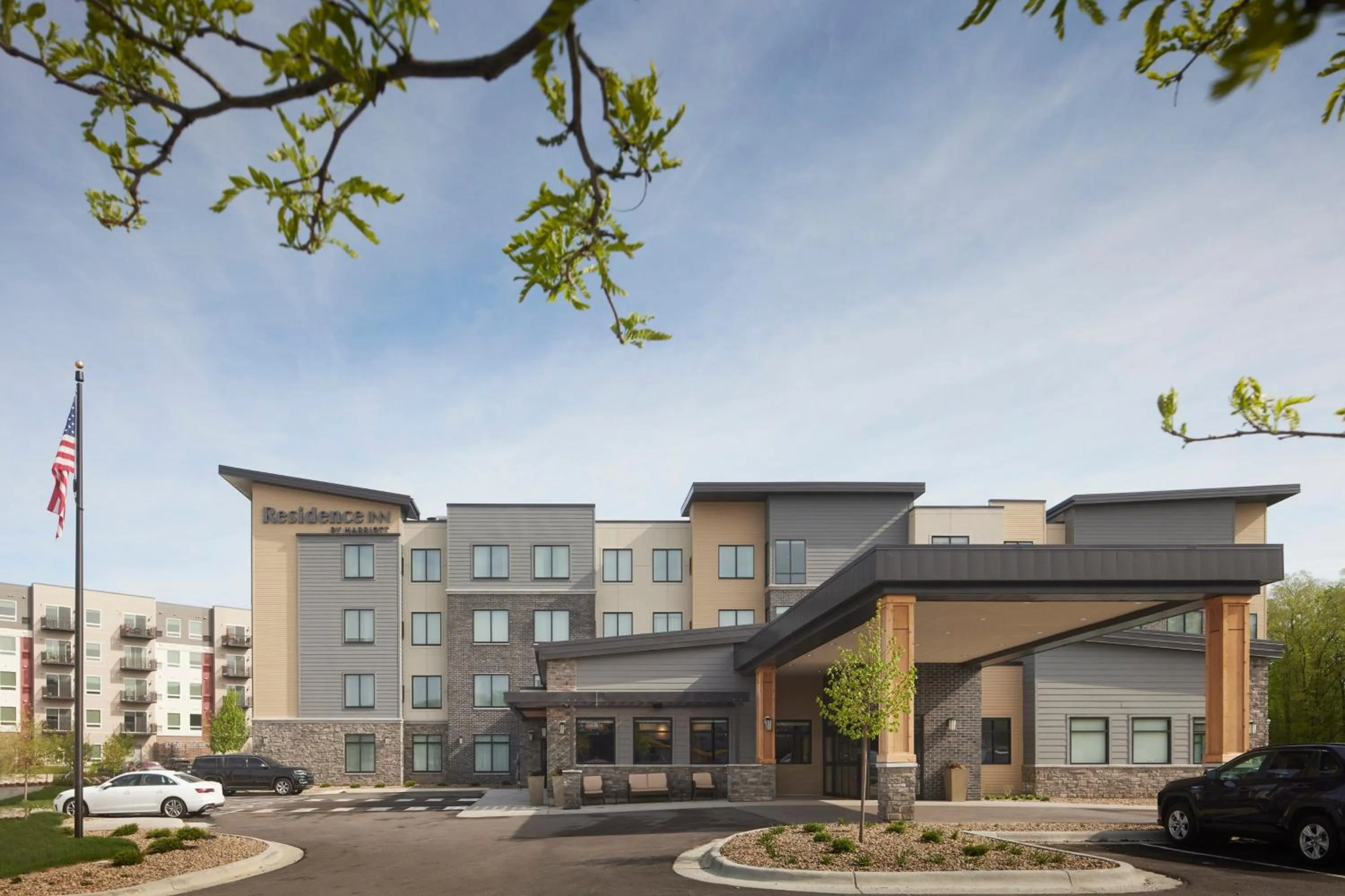 Property building in Residence Inn Rochester Mayo Clinic Area South