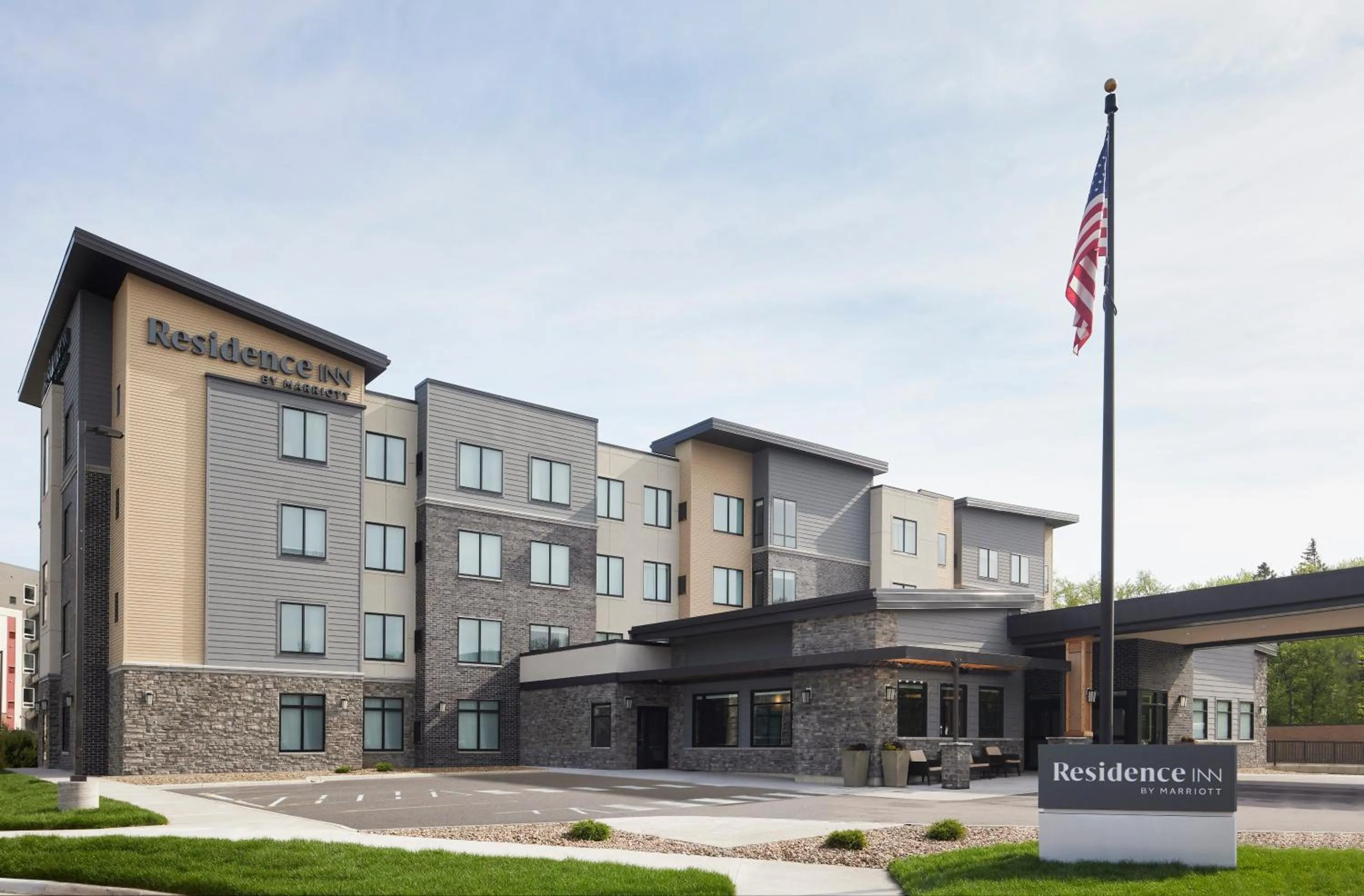 Property building in Residence Inn Rochester Mayo Clinic Area South