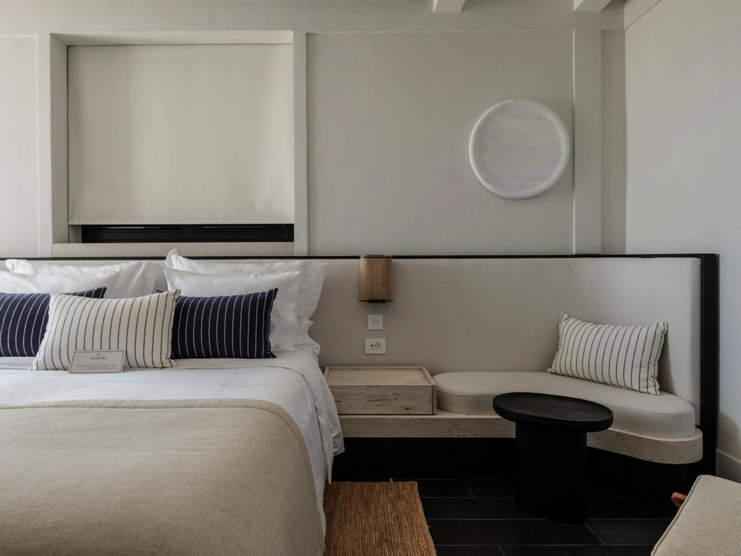 Bed in Anandes Hotel