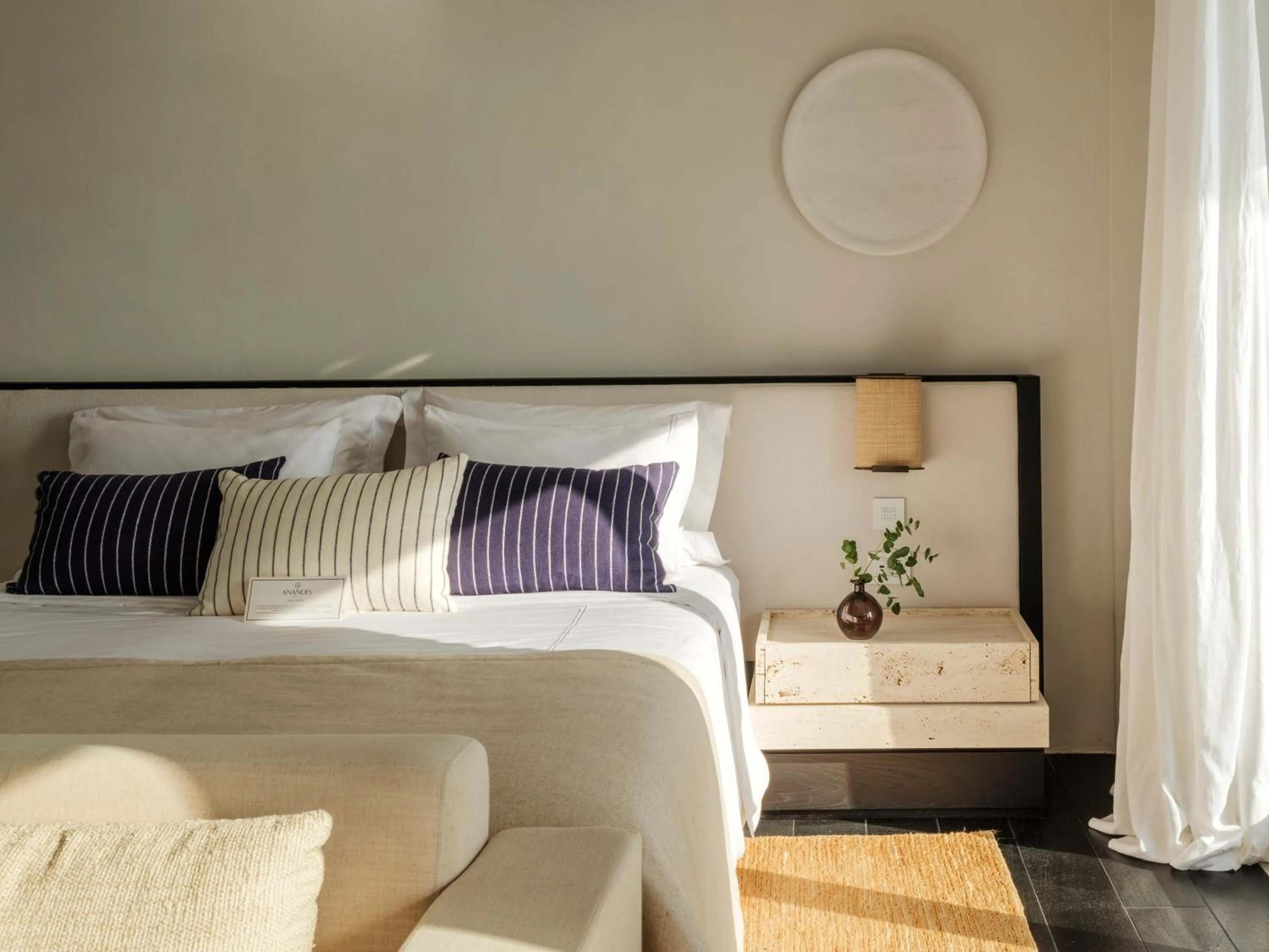 Bed in Anandes Hotel