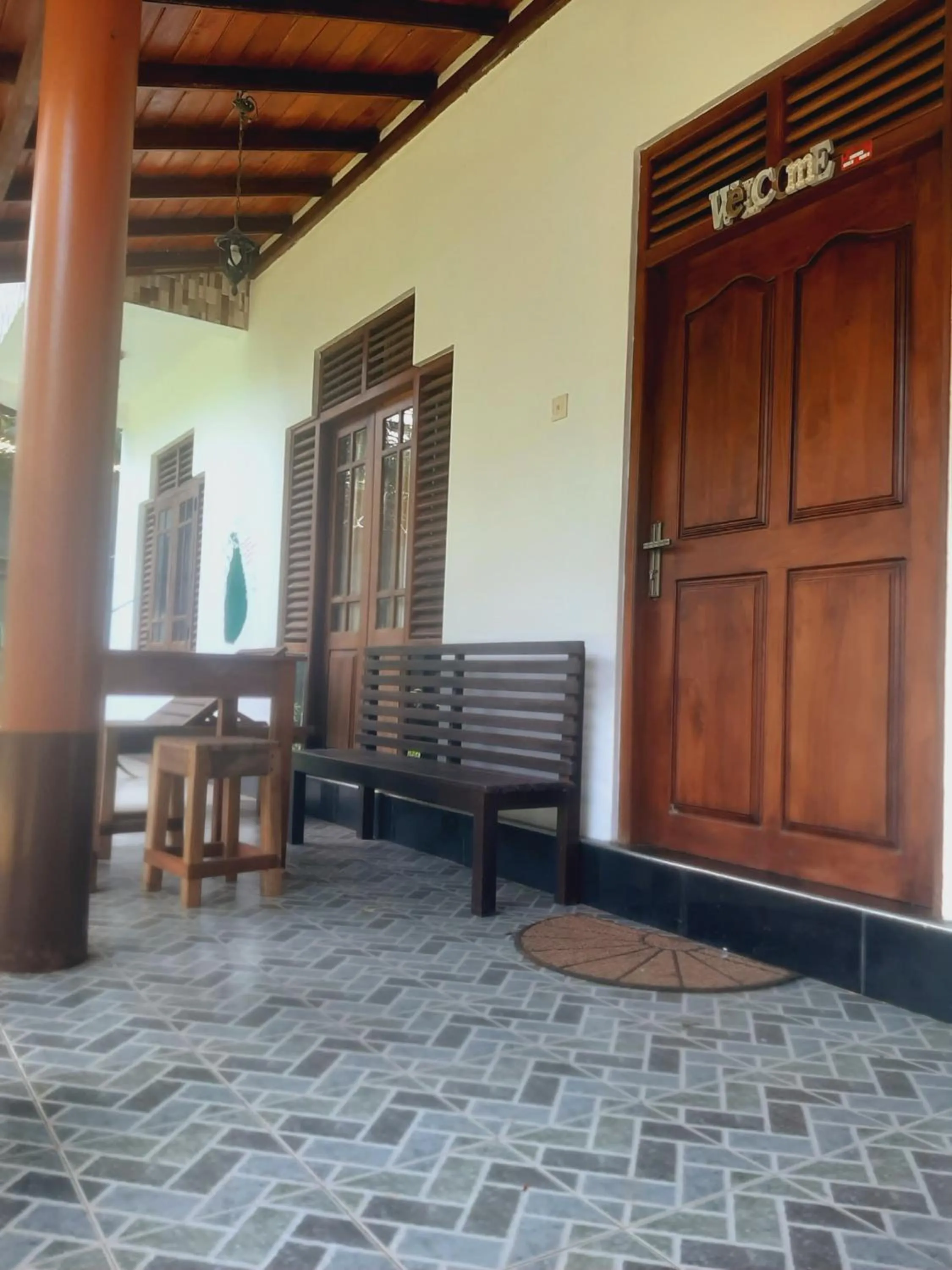 Patio in Serendip Villa Holiday Home Talalla Sri Lanka