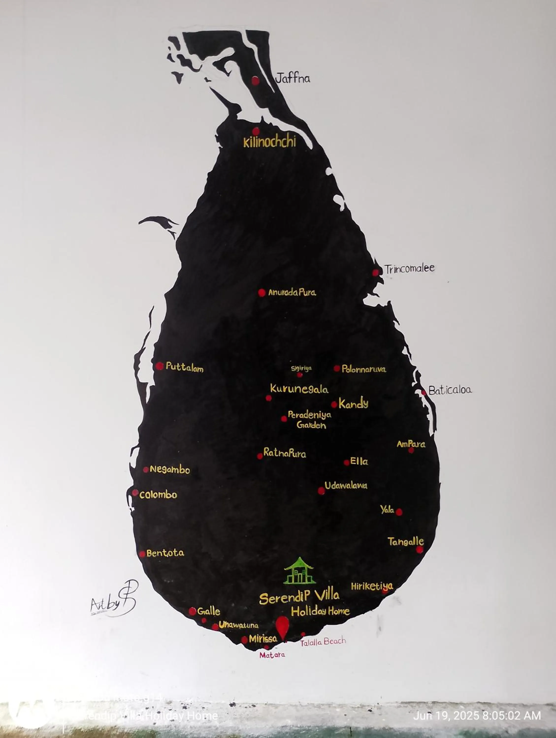 Property building in Serendip Villa Holiday Home Talalla Sri Lanka