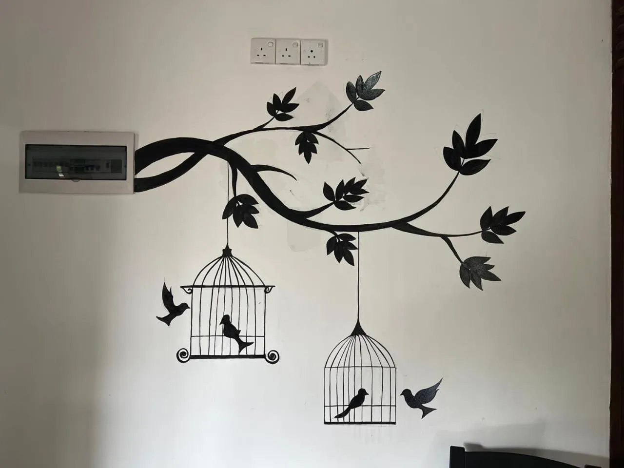 Decorative detail in Serendip Villa Holiday Home Talalla Sri Lanka