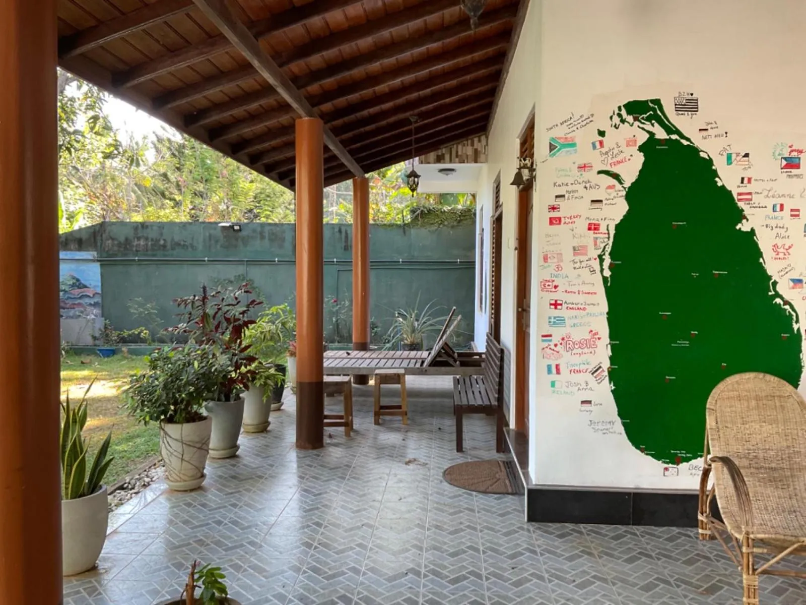 Property building in Serendip Villa Holiday Home Talalla Sri Lanka