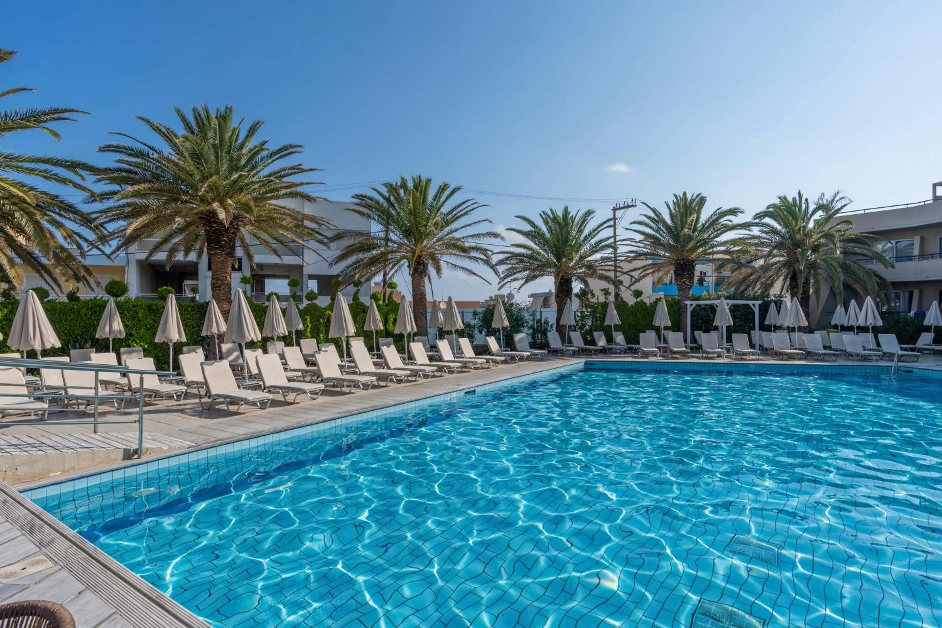 Swimming pool in Minos Hotel