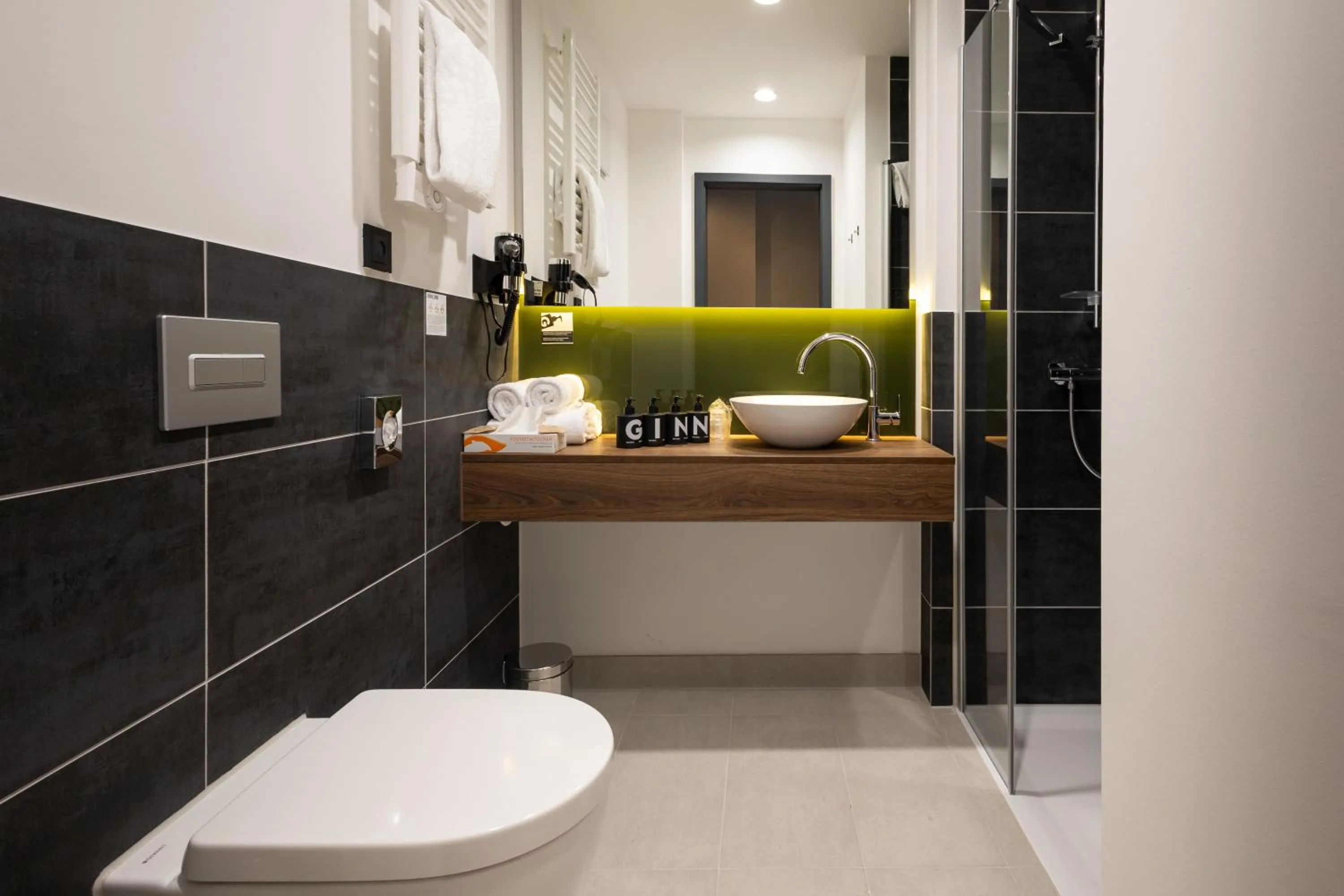 Bathroom in GINN Apartment-Hotel Stuttgart-Esslingen